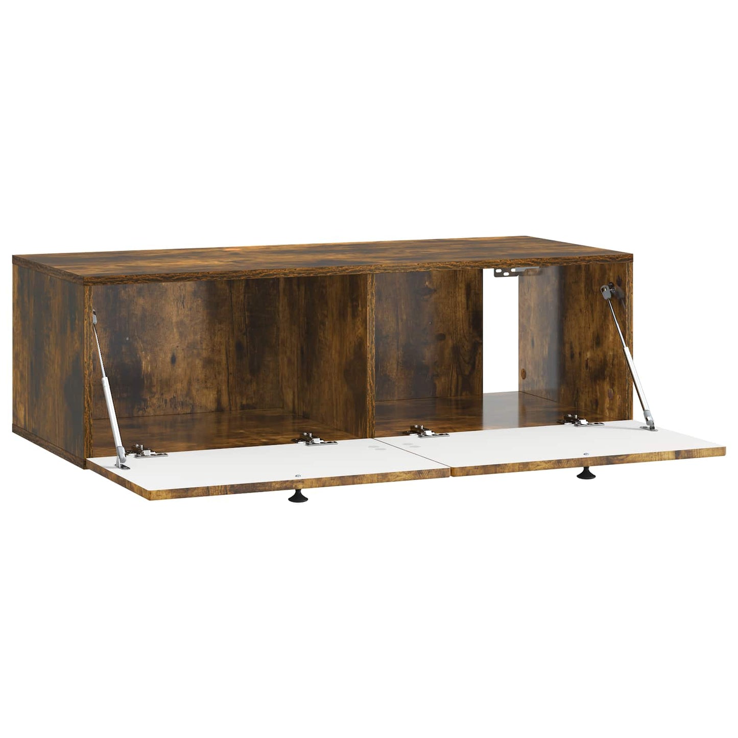 Fali TV szekrény Füstös Tölgy 99 x 41 x 30 cm Szerelt Fa