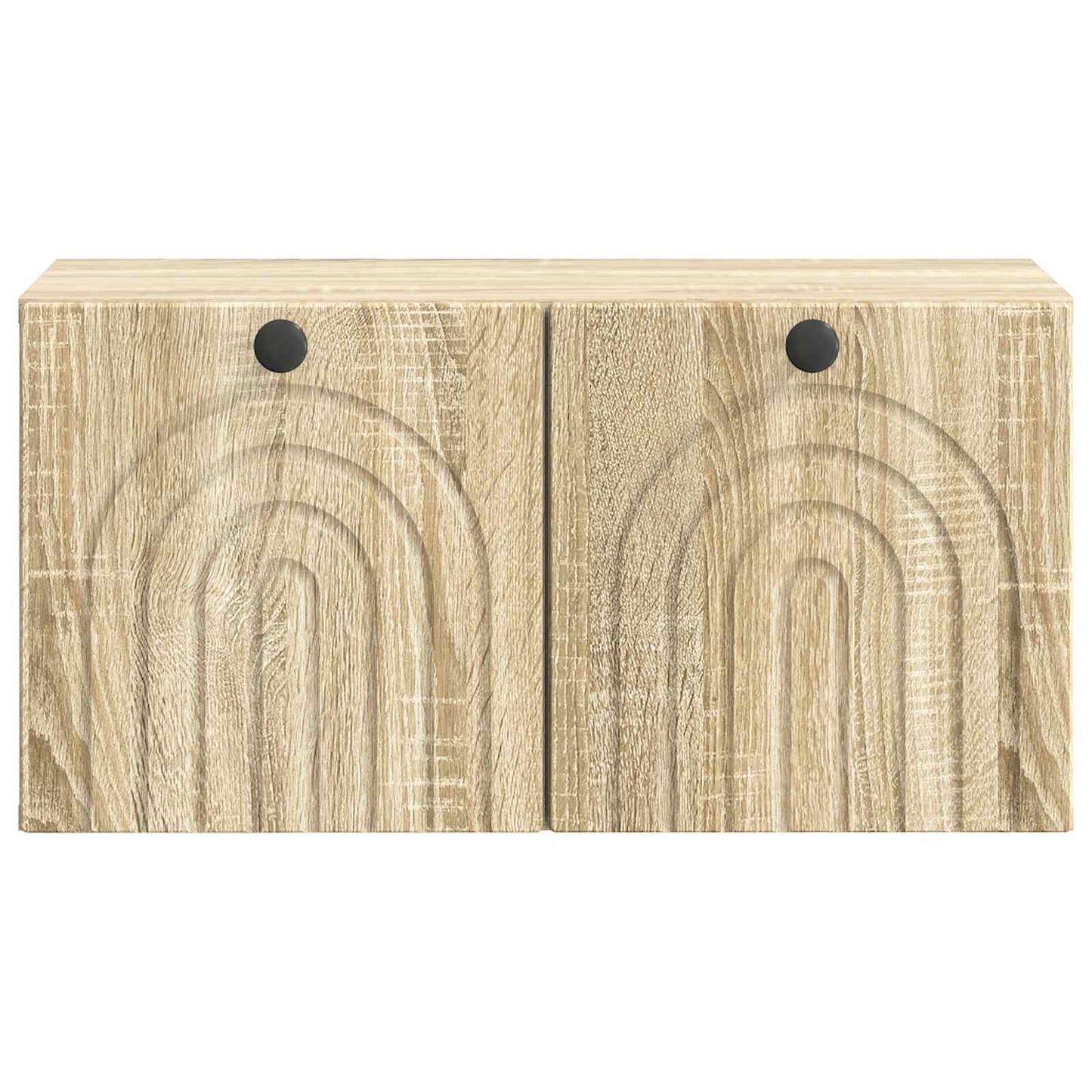 Fali TV szekrény Sonoma Tölgy 59,5 x 31 x 30 cm Szerelt Fa