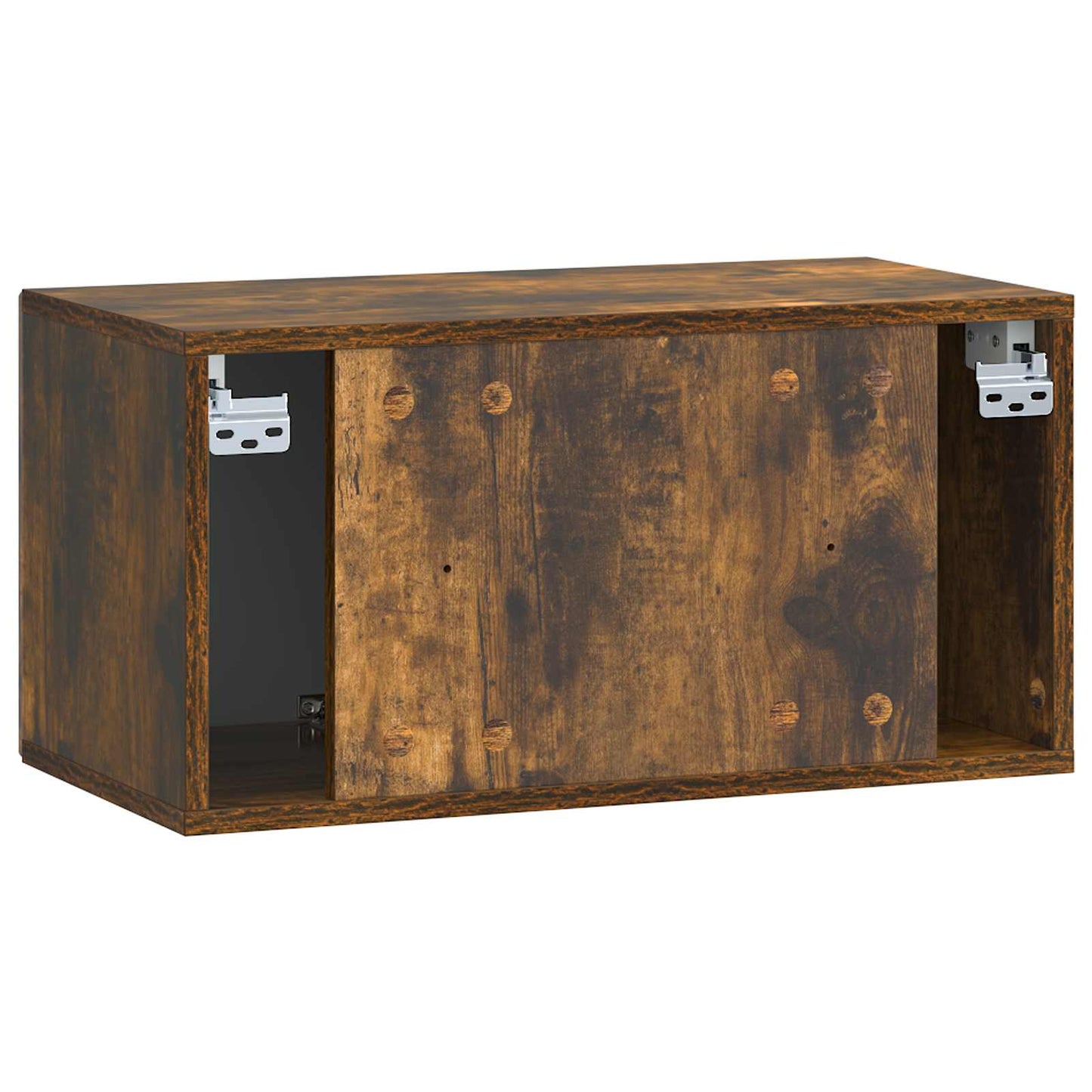 Fali TV szekrény Füstös Tölgy 59,5 x 31 x 30 cm Szerelt Fa