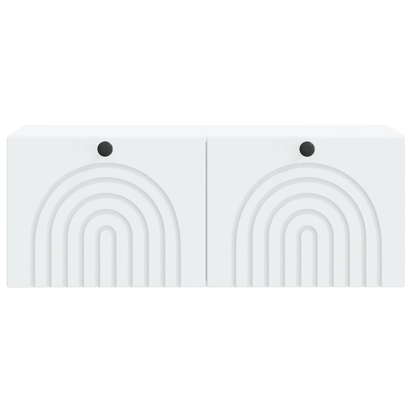 Fali TV szekrény Fehér 78,5 x 31 x 30 cm Szerelt Fa