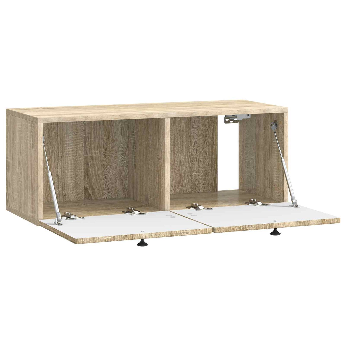 Fali TV szekrény Sonoma Tölgy 78,5 x 31 x 30 cm Szerelt Fa