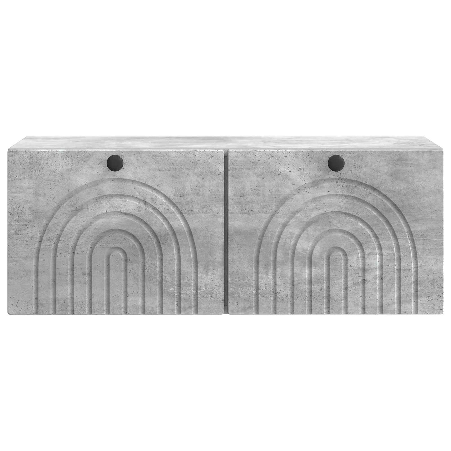 Fali TV szekrény Betonszürke 78,5 x 31 x 30 cm Szerelt Fa