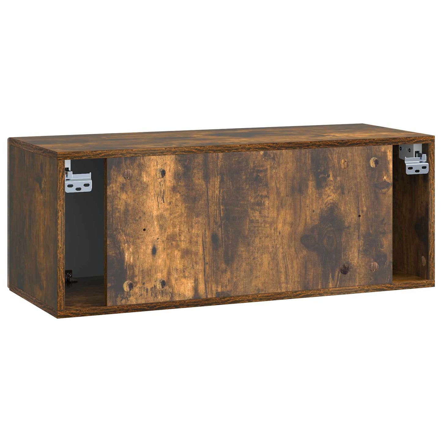 Fali TV szekrény Füstös Tölgy 78,5 x 31 x 30 cm Szerelt Fa