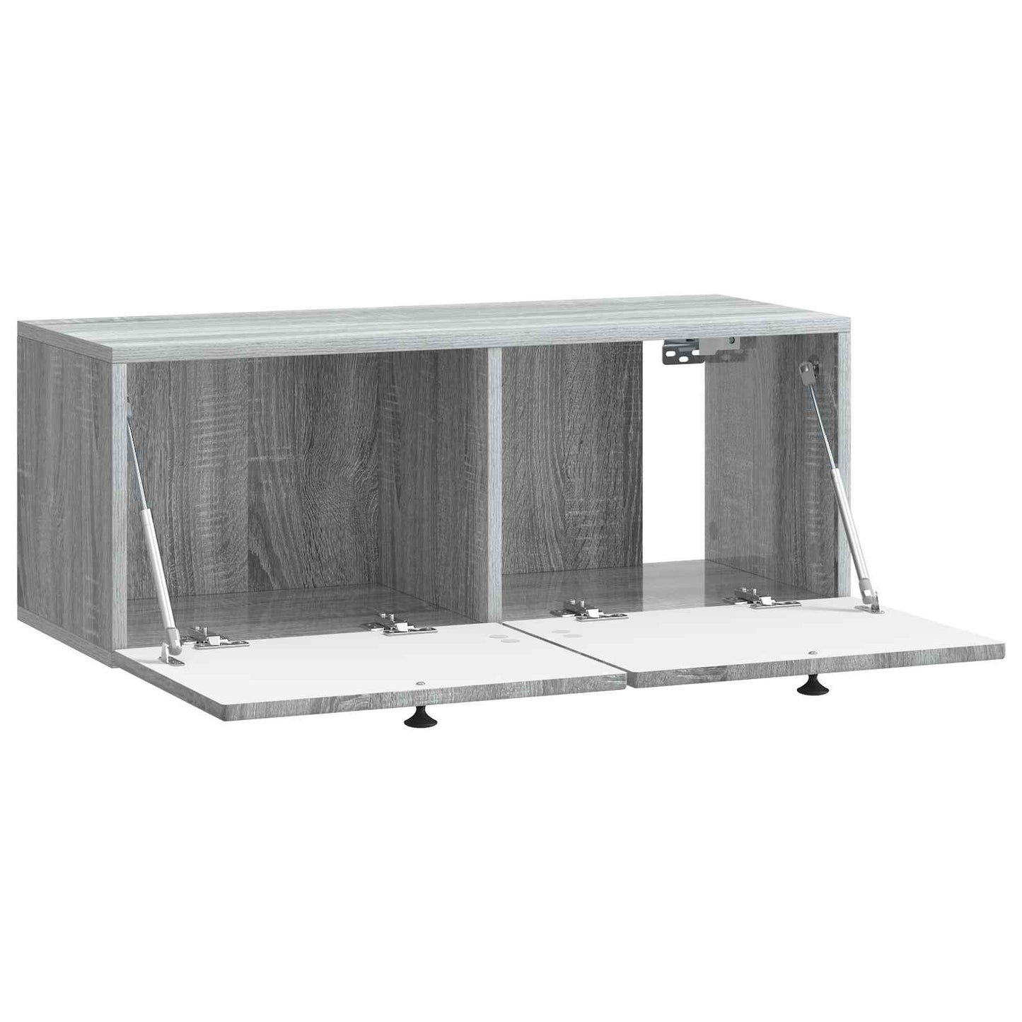 Fali TV szekrény Szürke Sonoma 78,5 x 31 x 30 cm Szerelt Fa