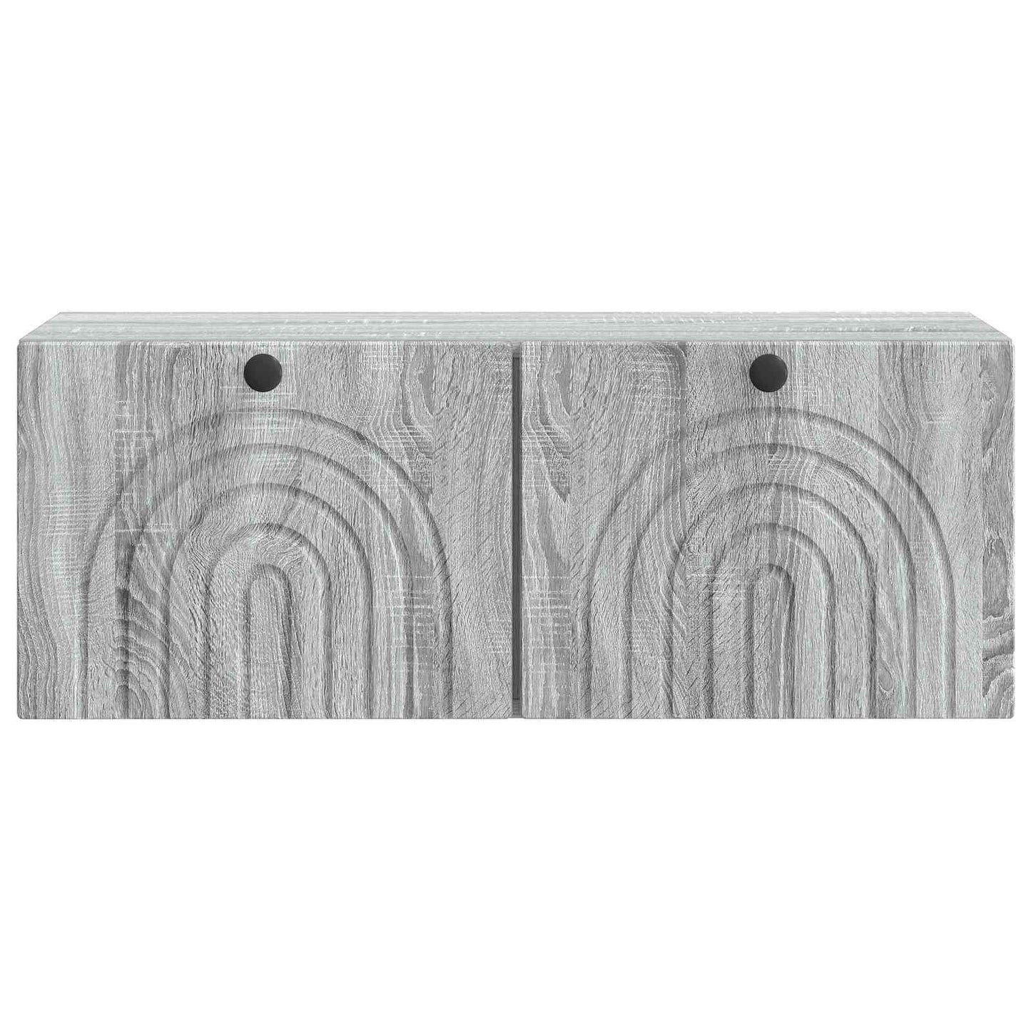 Fali TV szekrény Szürke Sonoma 78,5 x 31 x 30 cm Szerelt Fa