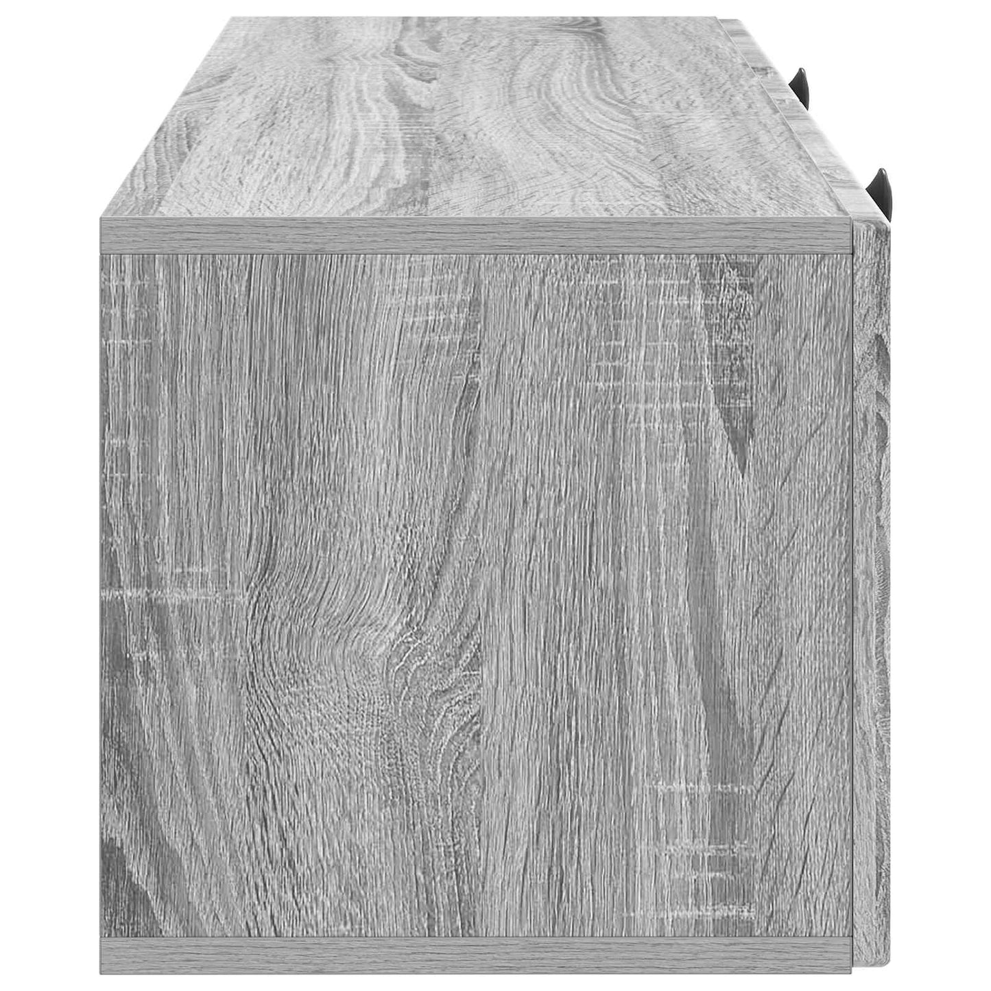 Fali TV szekrény Szürke Sonoma 78,5 x 31 x 30 cm Szerelt Fa