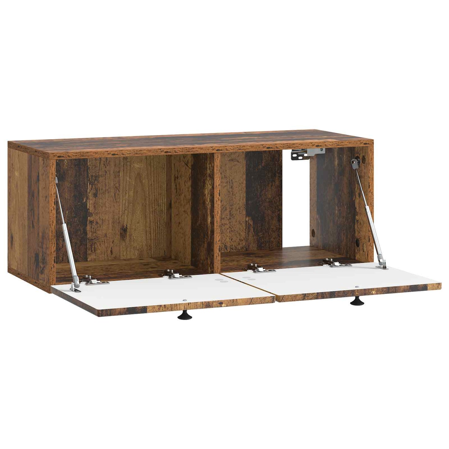 Fali TV szekrény Antik Fa 78,5 x 31 x 30 cm Szerelt Fa