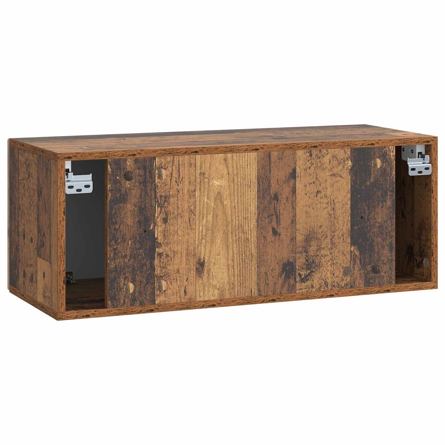 Fali TV szekrény Antik Fa 78,5 x 31 x 30 cm Szerelt Fa