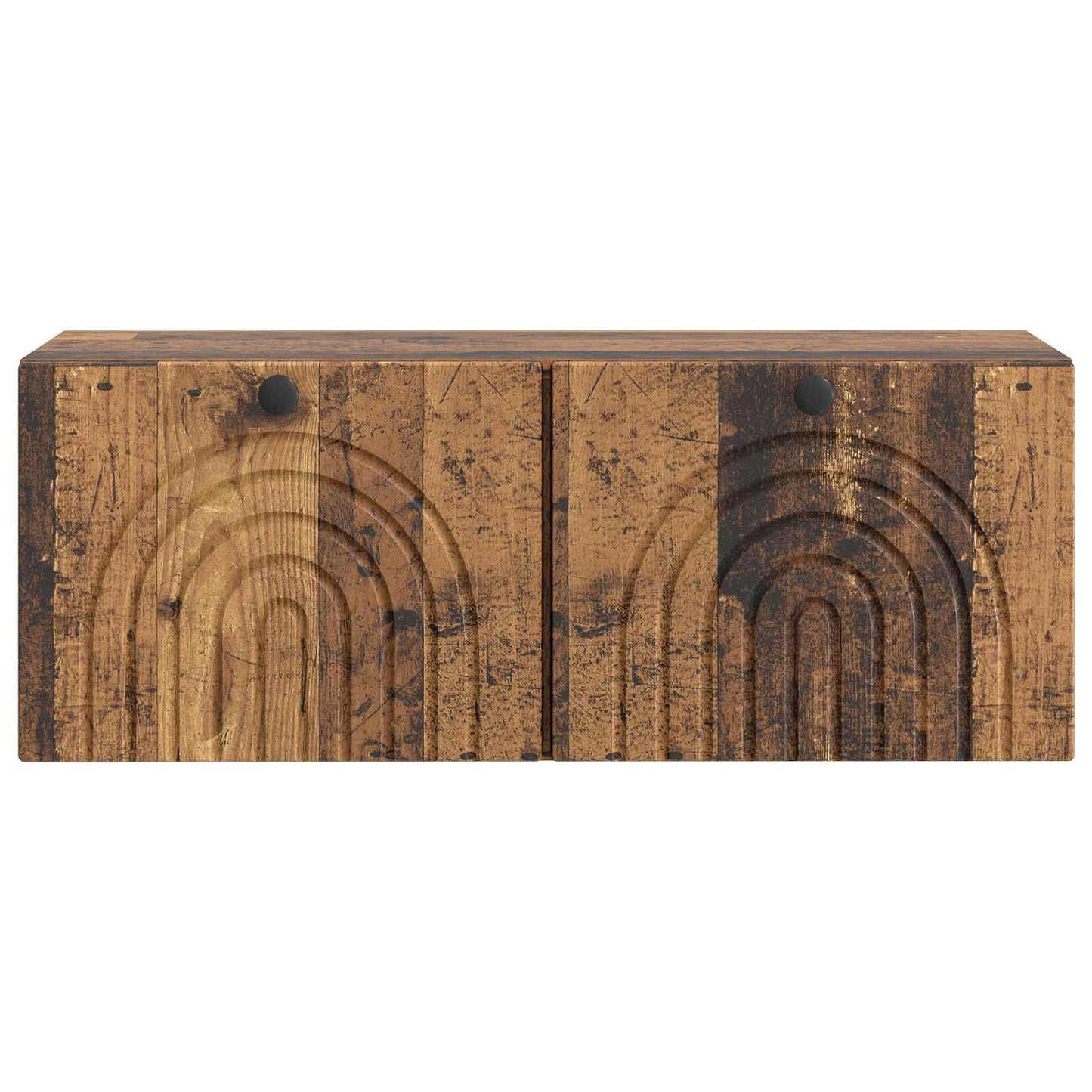 Fali TV szekrény Antik Fa 78,5 x 31 x 30 cm Szerelt Fa