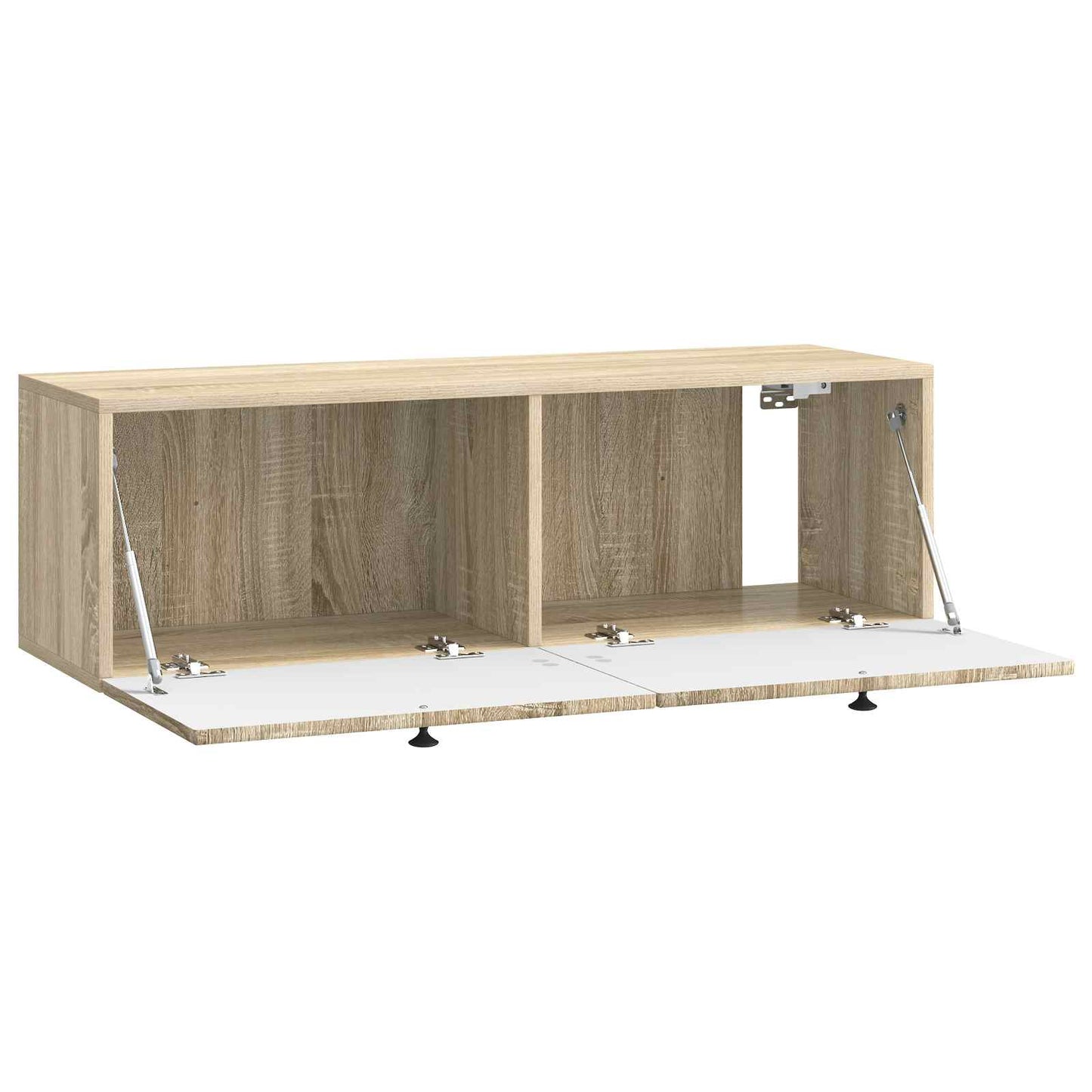 Fali TV szekrény Sonoma Tölgy 98 x 31 x 30 cm Szerelt Fa