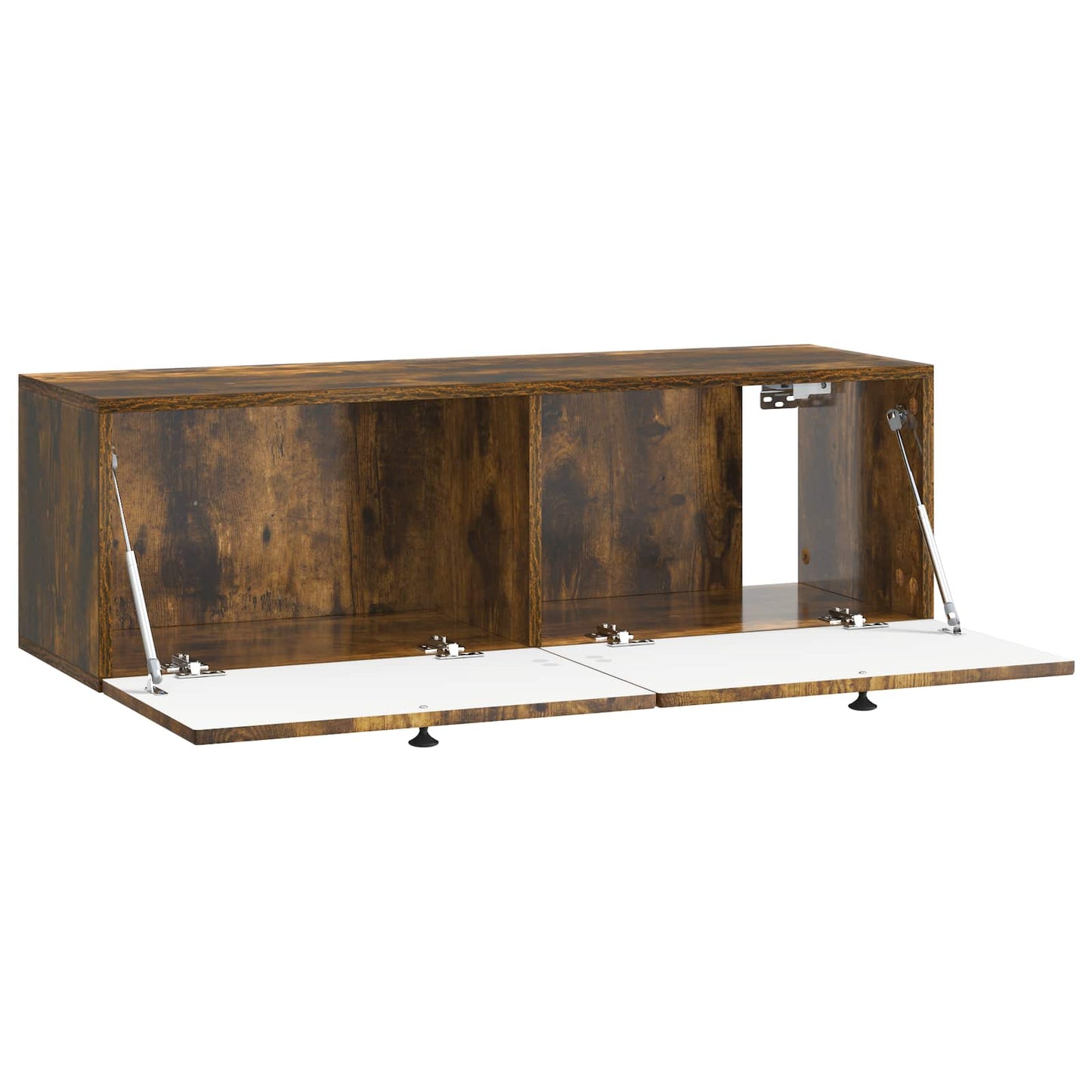 Fali TV szekrény Füstös Tölgy 98 x 31 x 30 cm Szerelt Fa