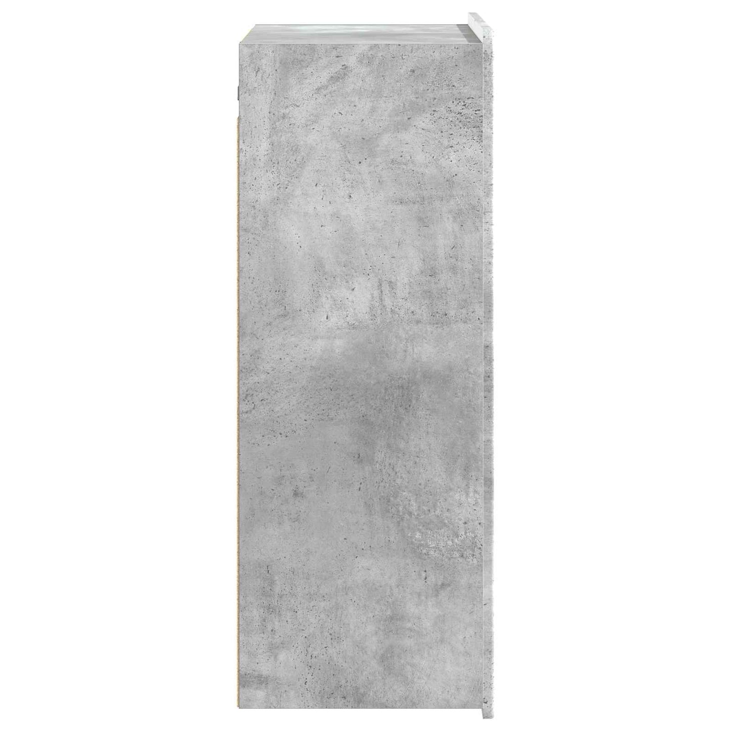 Fali szekrény Betonszürke 66 x 34,5 x 92 cm Szerelt Fa