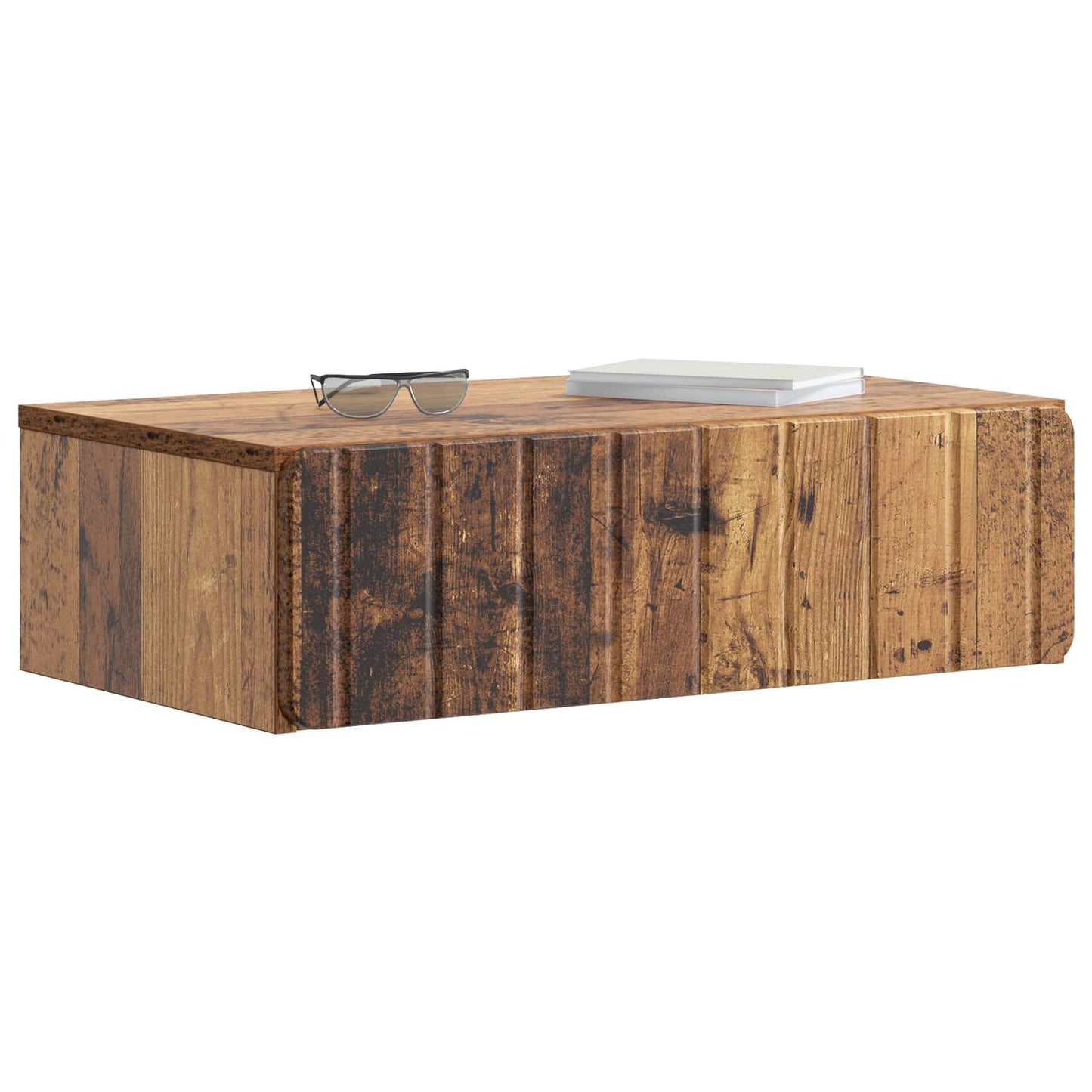 Fali oldaltábla Antik Fa 59 x 34,5 x 17 cm Szerelt Fa