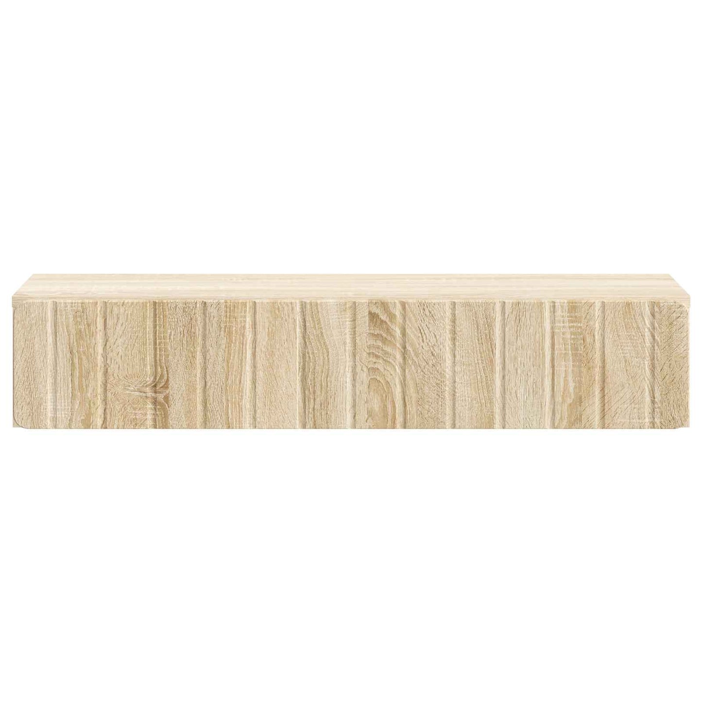 Fali oldaltábla Sonoma Tölgy 87,5 x 34,5 x 17 cm Szerelt Fa