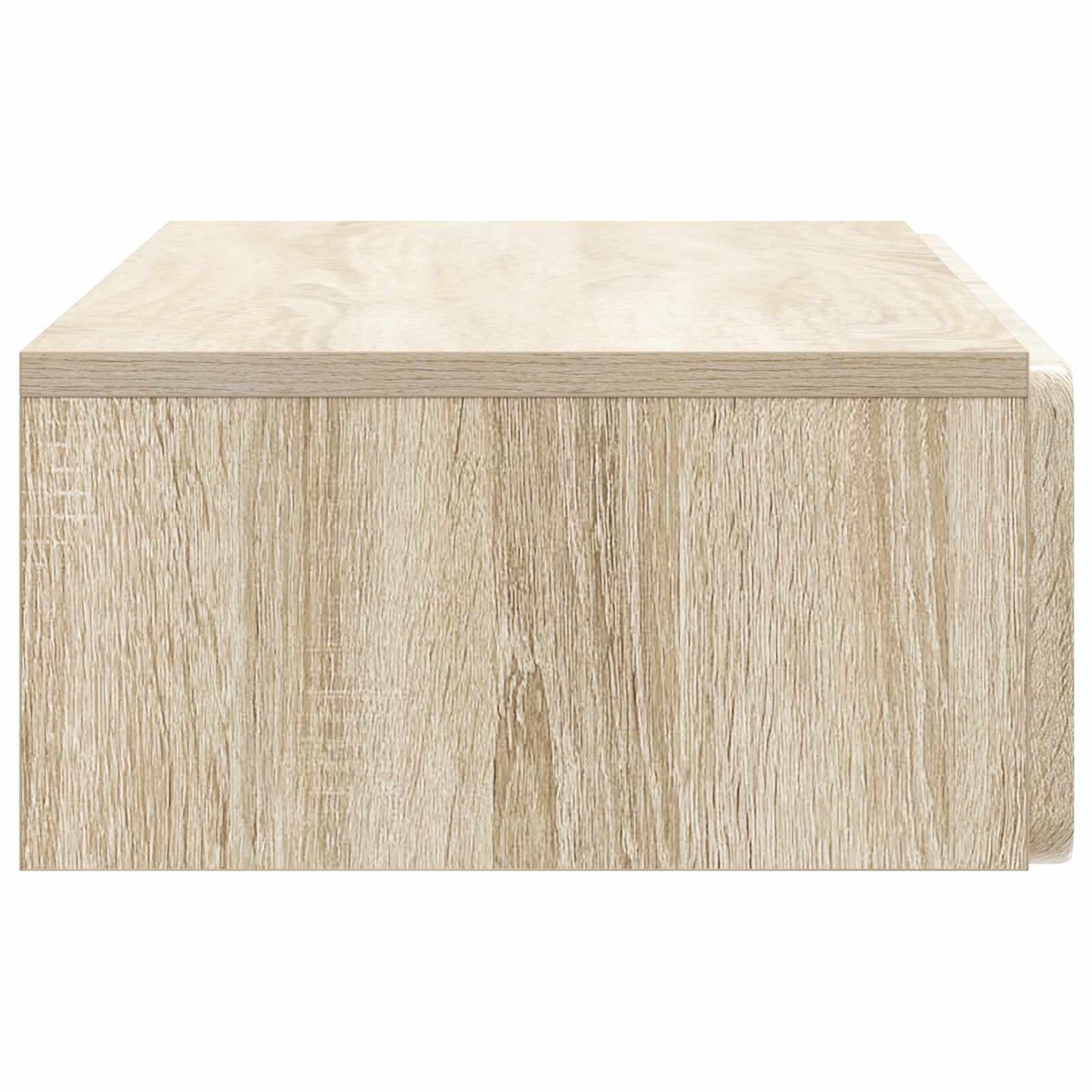 Fali oldaltábla Sonoma Tölgy 87,5 x 34,5 x 17 cm Szerelt Fa