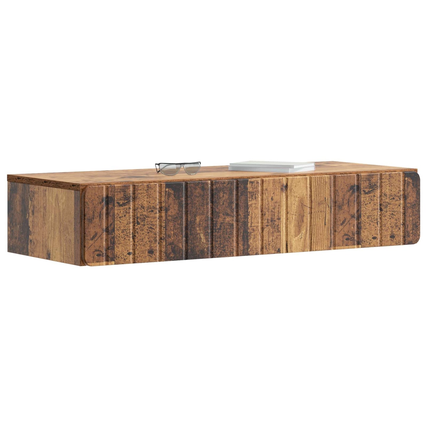 Fali oldaltábla Antik Fa 87,5 x 34,5 x 17 cm Szerelt Fa