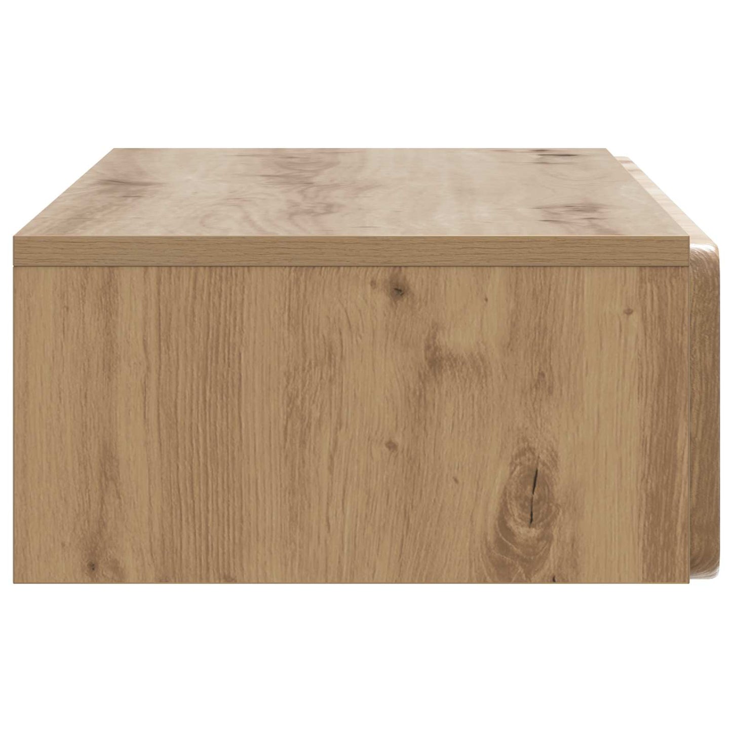 Fali oldaltábla 87,5 x 34,5 x 17 cm Szerelt Fa Kézműves Tölgy