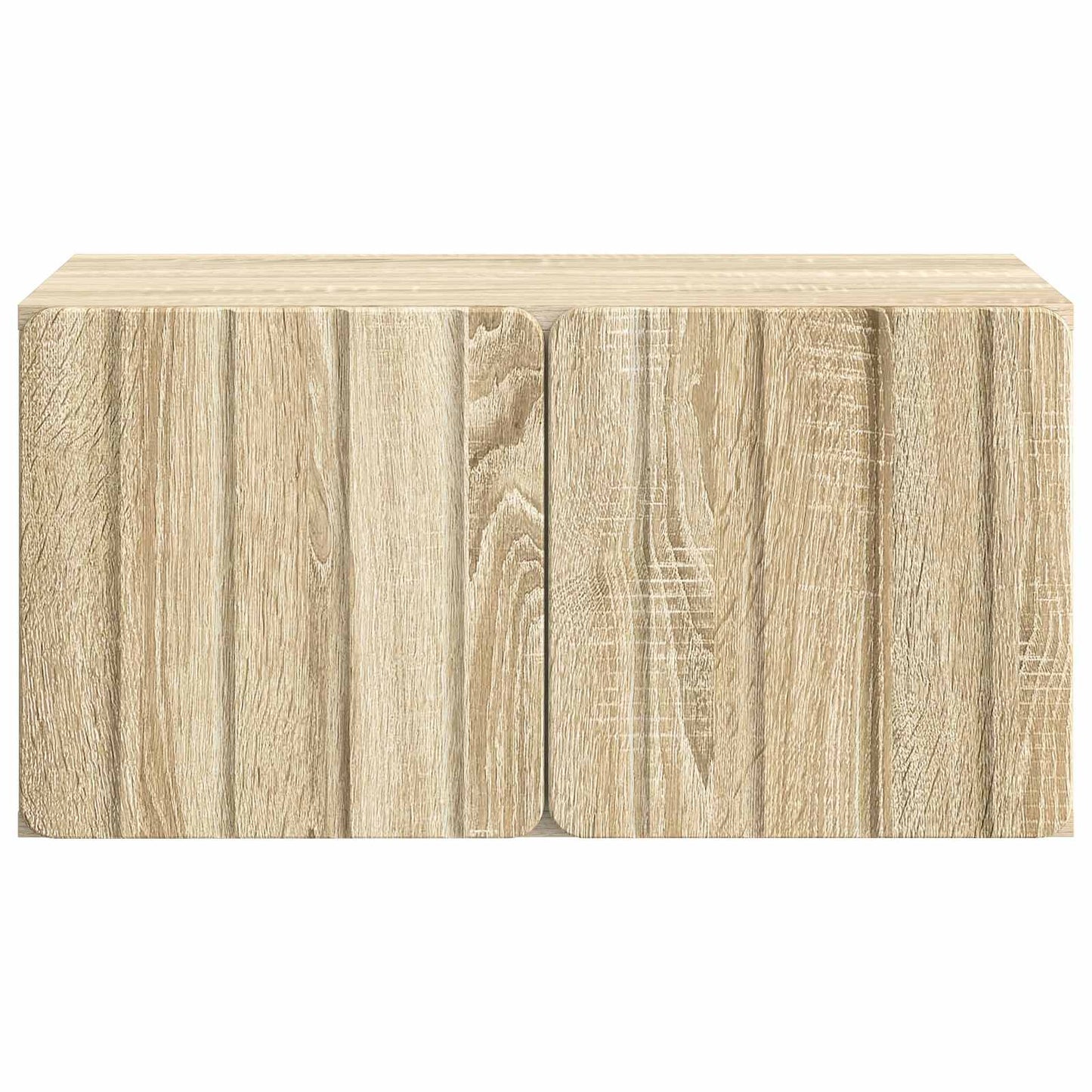 Fali TV szekrény 59,5 x 41 x 30 cm Sonoma Tölgy Szerelt Fa