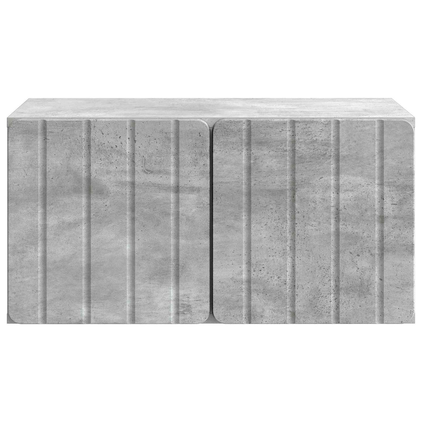 Fali TV szekrény 59,5 x 41 x 30 cm Betonszürke Szerelt Fa