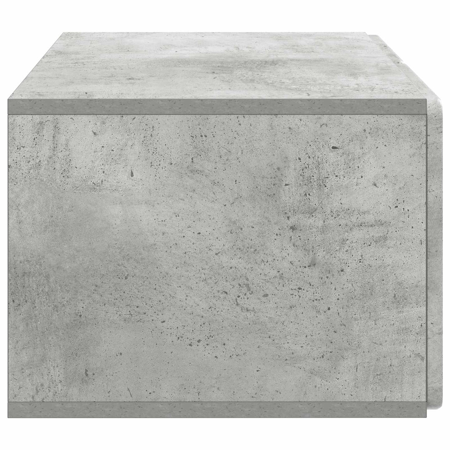 Fali TV szekrény 59,5 x 41 x 30 cm Betonszürke Szerelt Fa