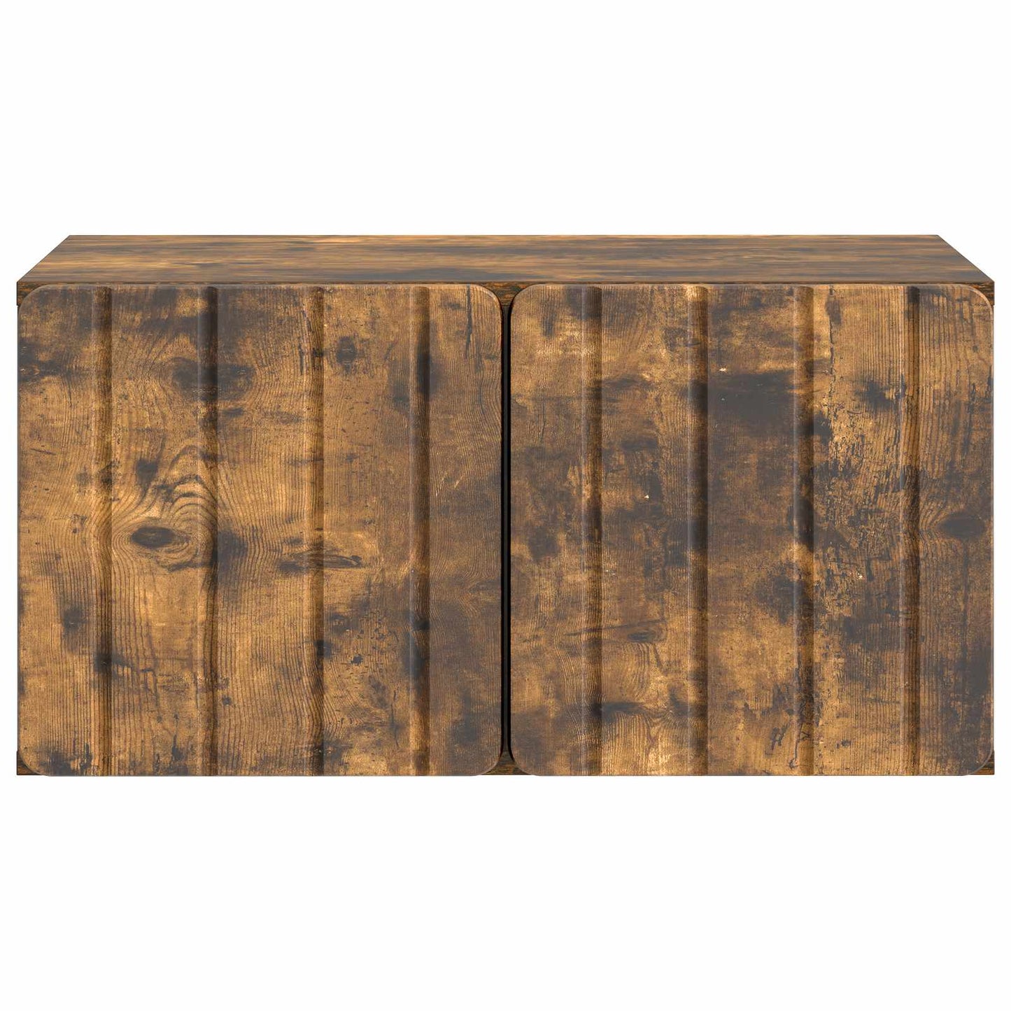 Fali TV szekrény 59,5 x 41 x 30 cm Füstös Tölgy Szerelt Fa