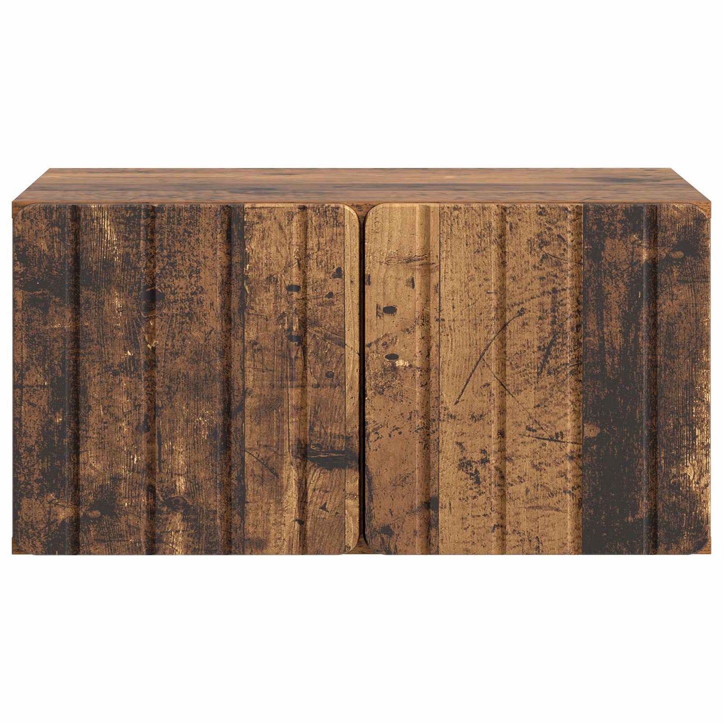 Fali TV szekrény 59,5 x 41 x 30 cm Antik Fa Szerelt Fa