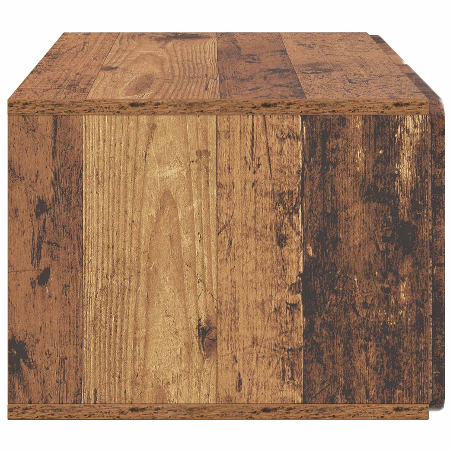 Fali TV szekrény 59,5 x 41 x 30 cm Antik Fa Szerelt Fa