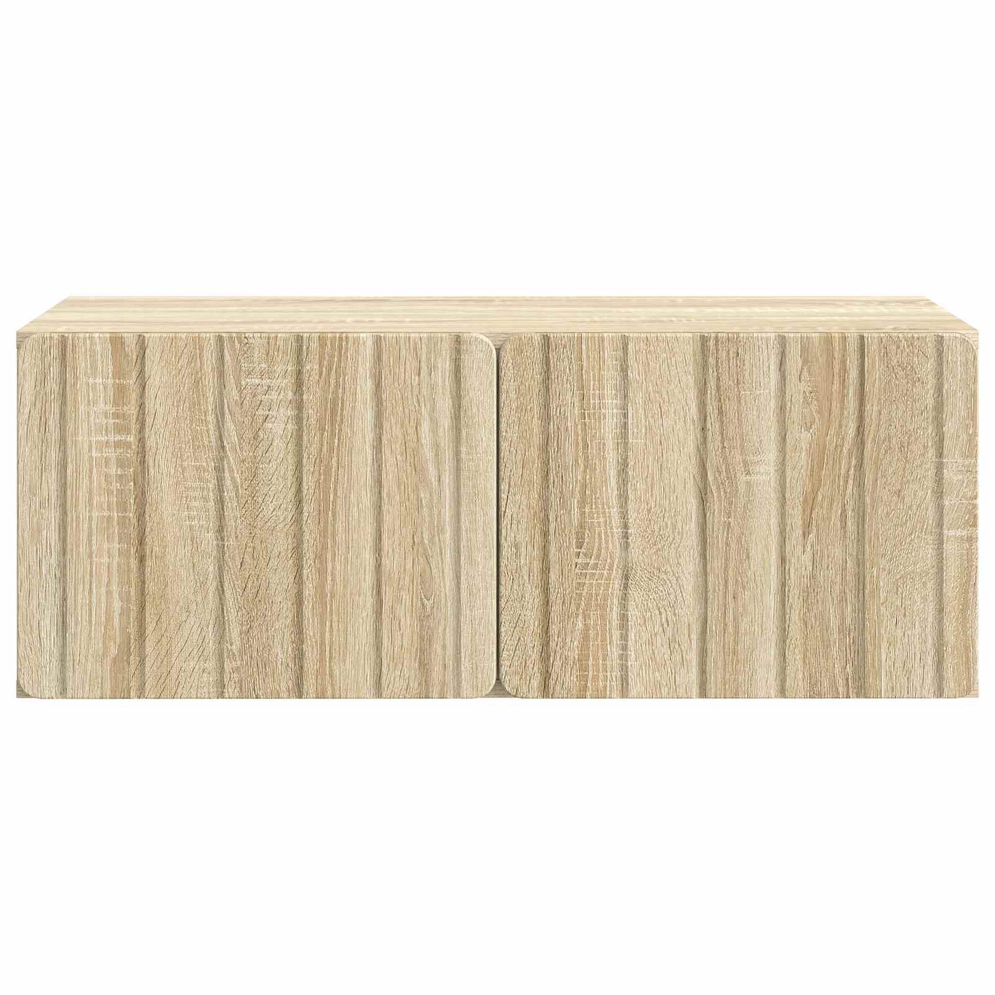 Fali TV szekrény 78,5 x 41 x 30 cm Sonoma Tölgy Szerelt Fa