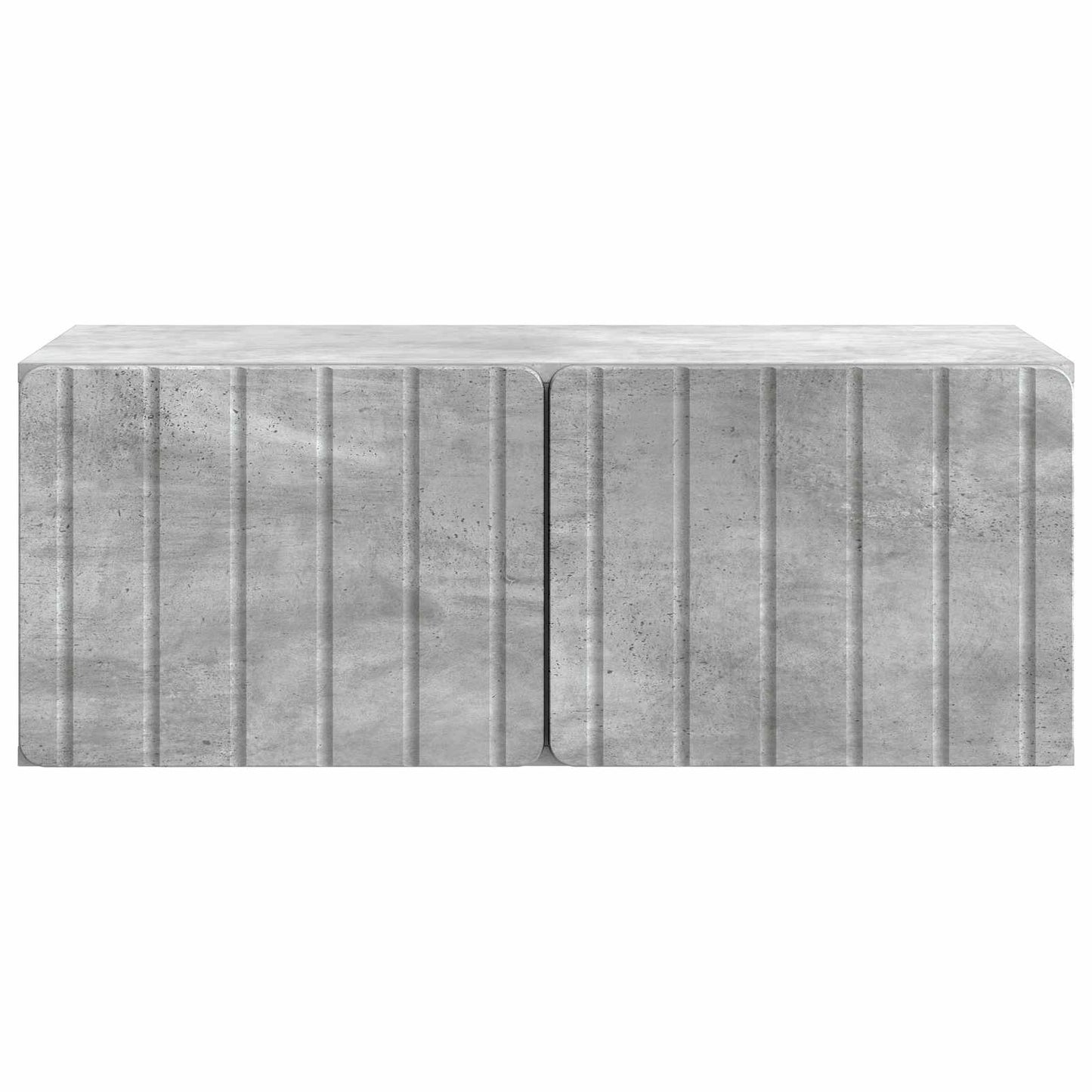 Fali TV szekrény 78,5 x 41 x 30 cm Betonszürke Szerelt Fa