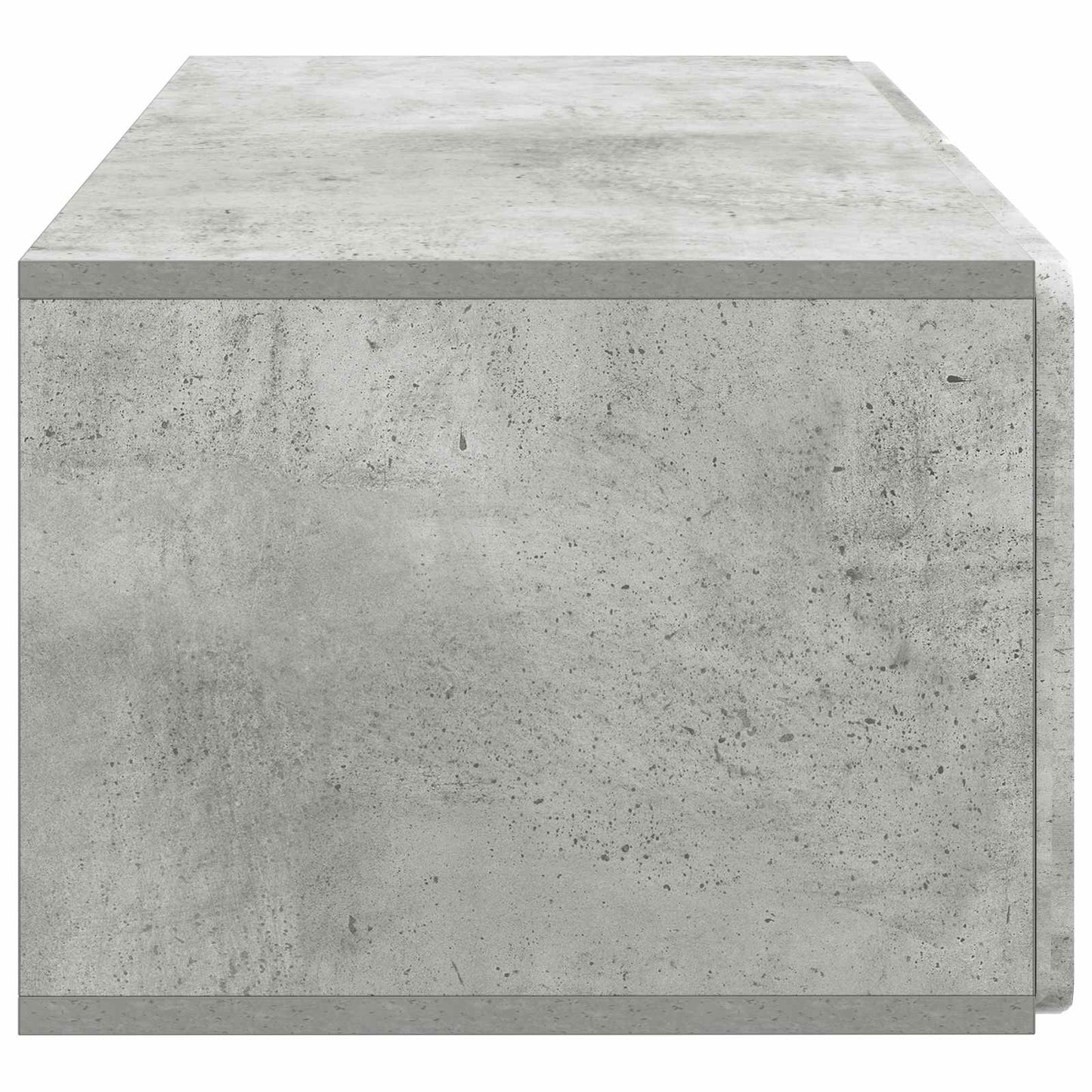 Fali TV szekrény 78,5 x 41 x 30 cm Betonszürke Szerelt Fa
