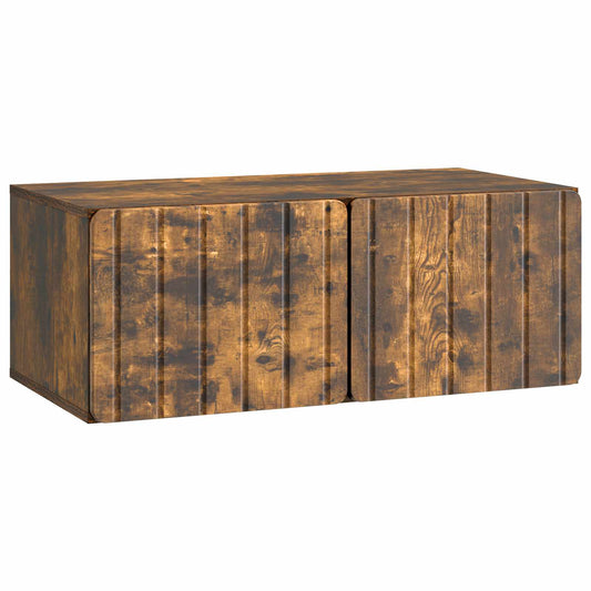 Fali TV szekrény Füstös Tölgy 78,5 x 41 x 30 cm Szerelt Fa