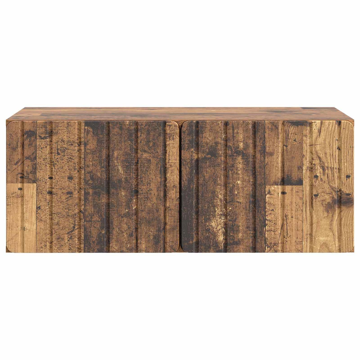Fali TV szekrény 78,5 x 41 x 30 cm Antik Fa Szerelt Fa