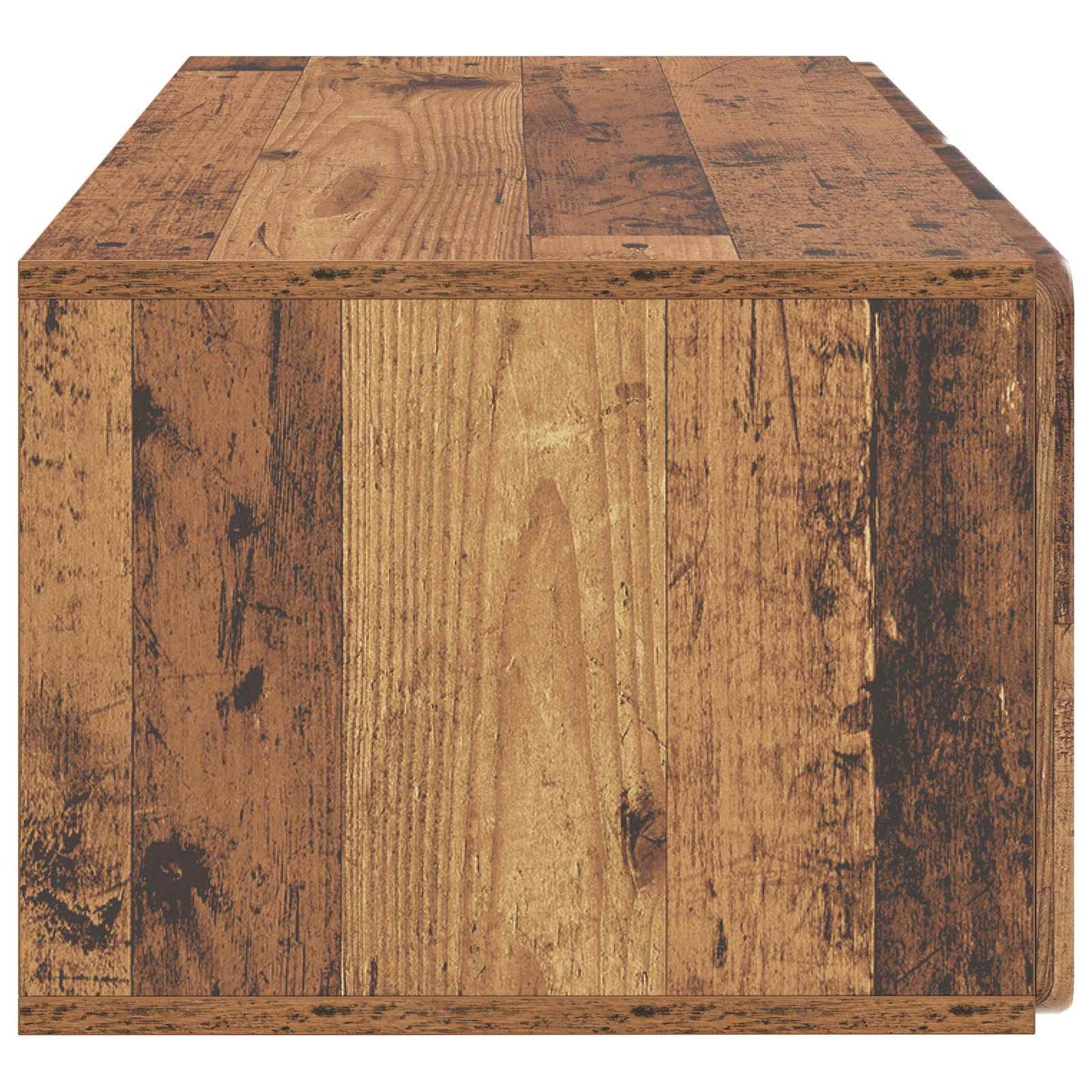 Fali TV szekrény 78,5 x 41 x 30 cm Antik Fa Szerelt Fa