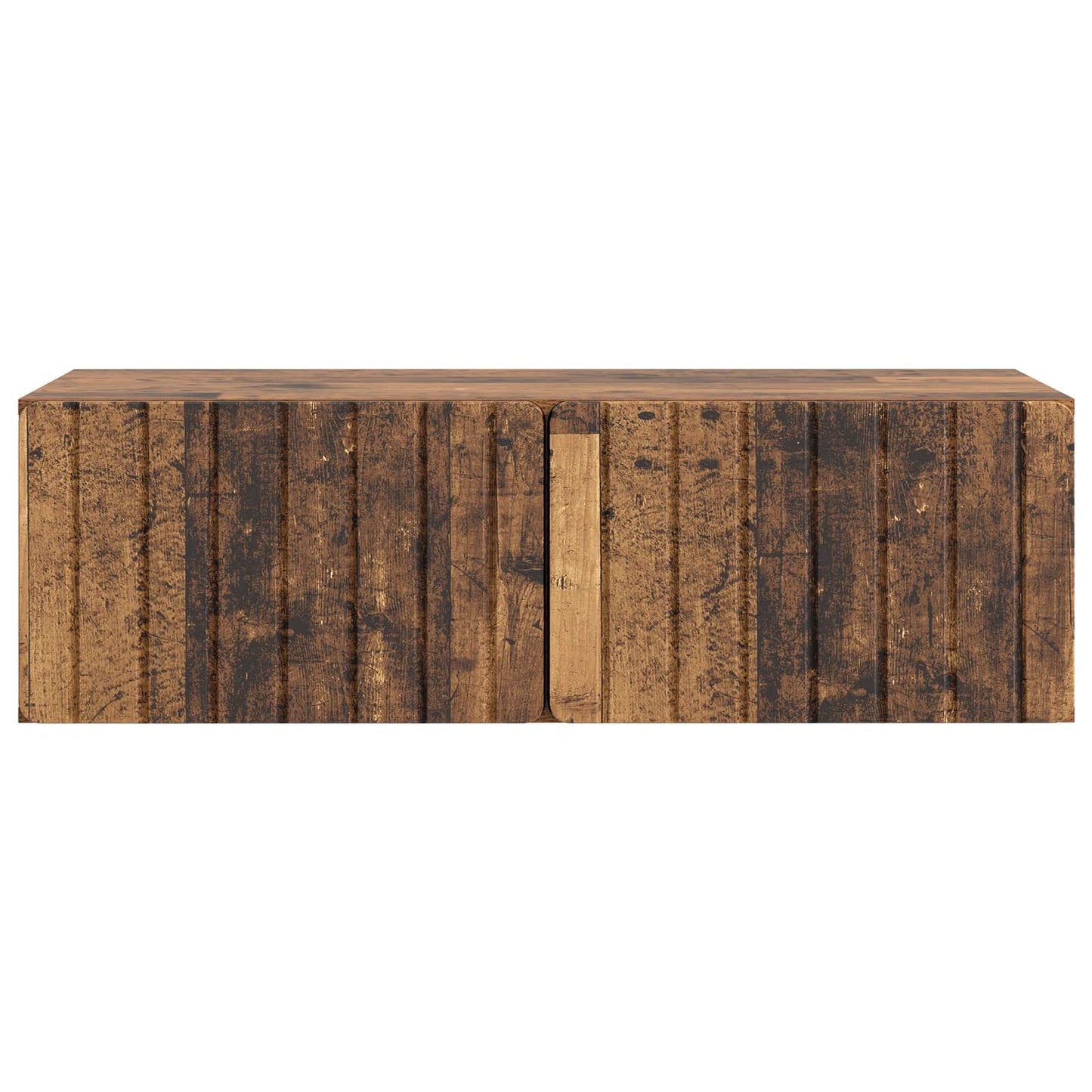Fali TV szekrény 98 x 41 x 30 cm Antik Fa Szerelt Fa