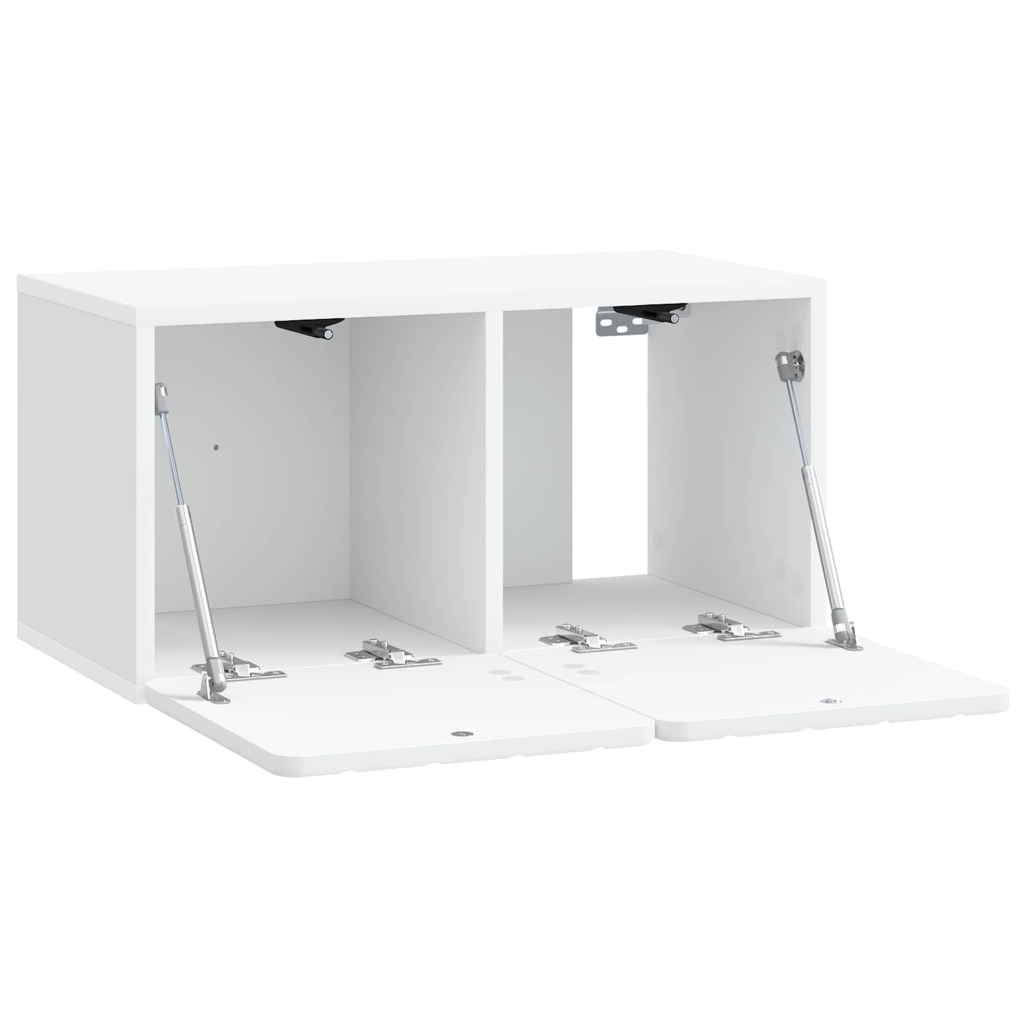 Fali TV szekrény 59,5 x 31 x 30 cm Fehér Szerelt Fa