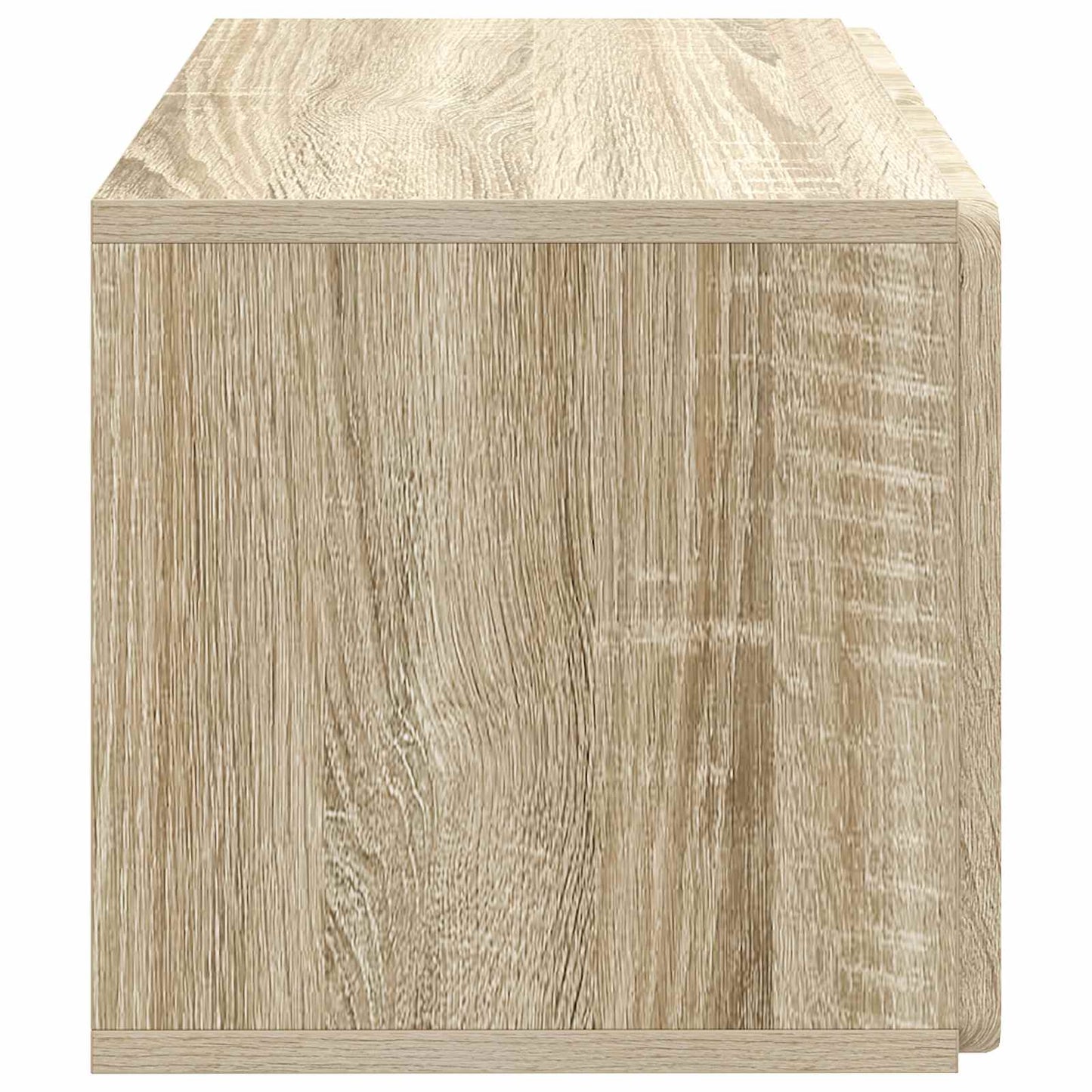 Fali TV szekrény 59,5 x 31 x 30 cm Sonoma Tölgy Szerelt Fa