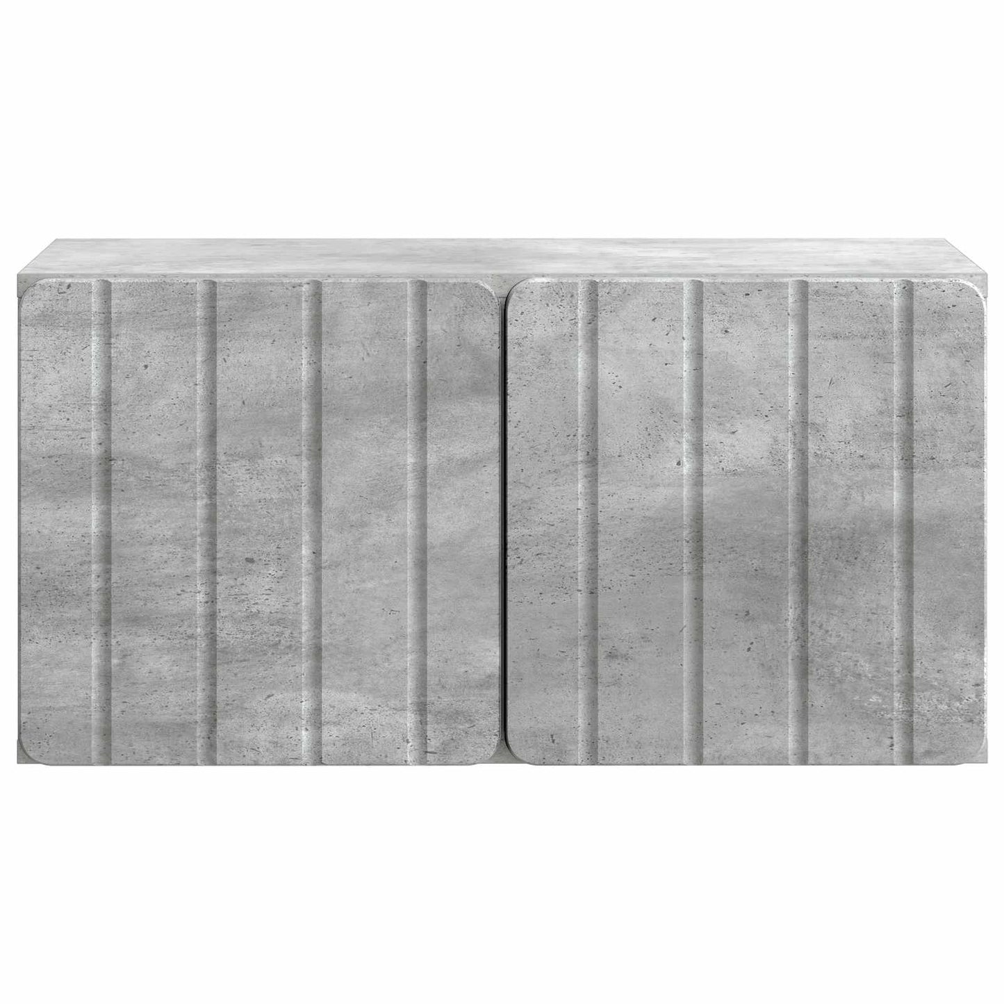 Fali TV szekrény 59,5 x 31 x 30 cm Betonszürke Szerelt Fa