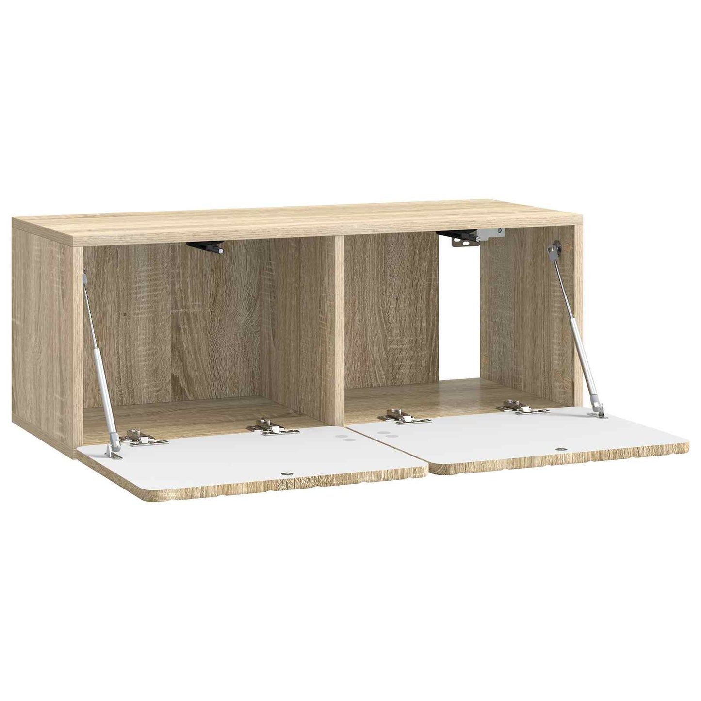 Fali TV szekrény 78,5 x 31 x 30 cm Sonoma Tölgy Szerelt Fa