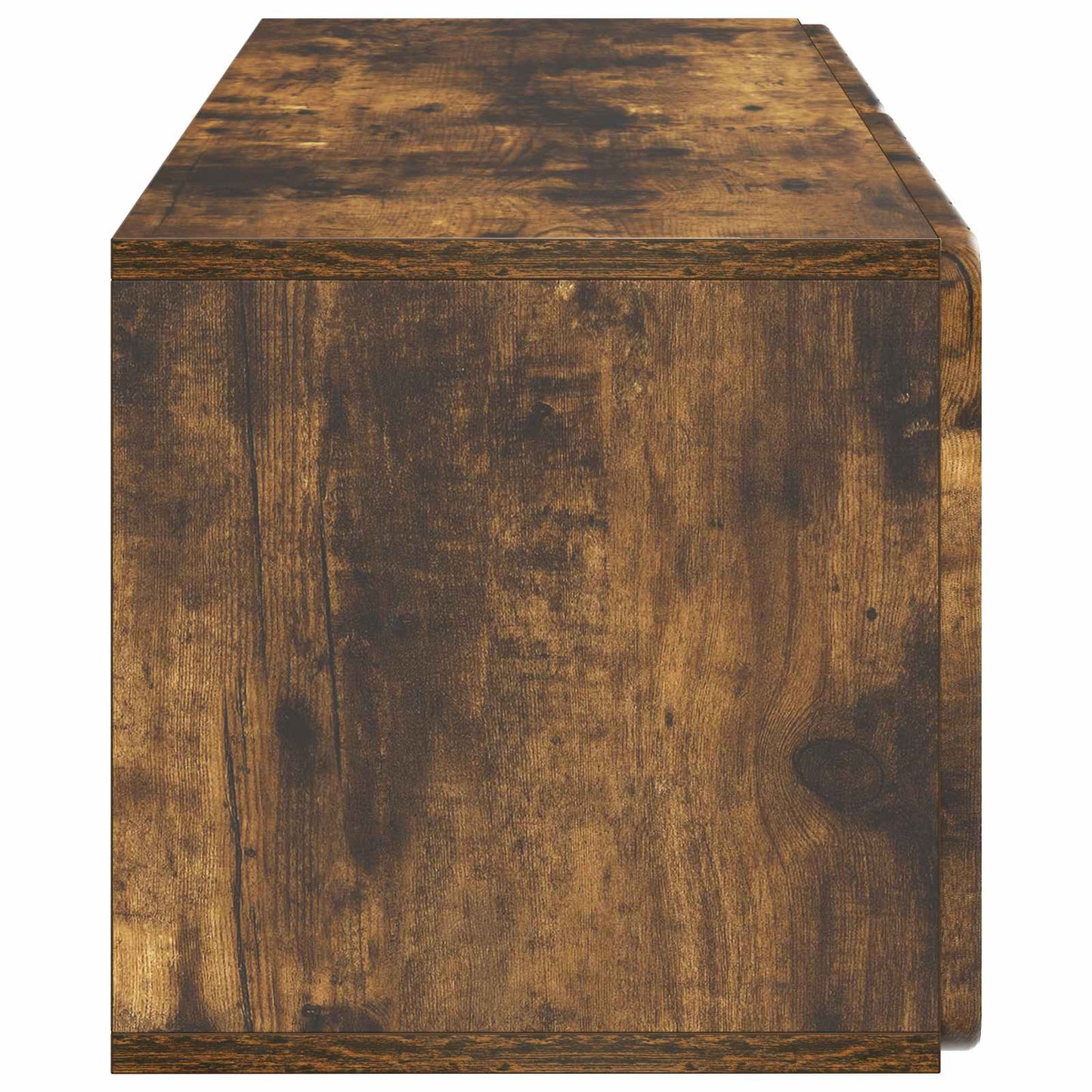 Fali TV szekrény 78,5 x 31 x 30 cm Füstös Tölgy Szerelt Fa