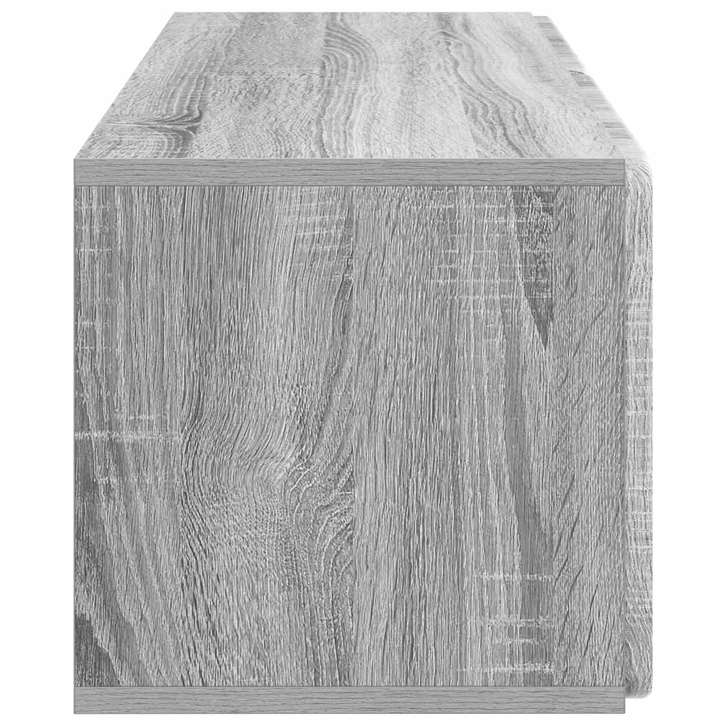 Fali TV szekrény Szürke Sonoma 78,5 x 31 x 30 cm Szerelt Fa