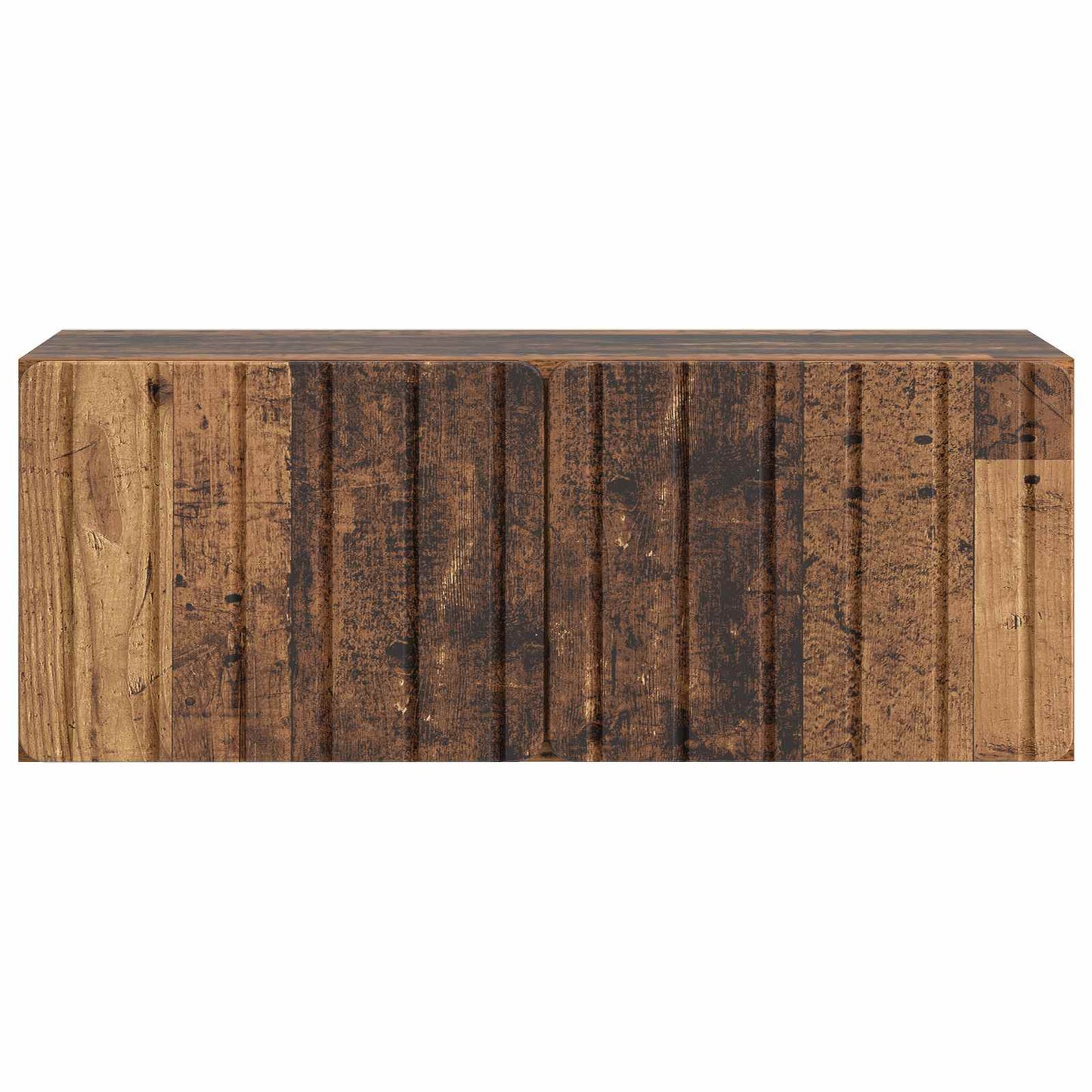 Fali TV szekrény 78,5 x 31 x 30 cm Antik Fa Szerelt Fa