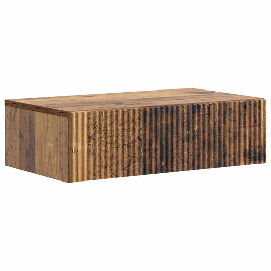 Fali oldaltábla Antik Fa 59 x 34,5 x 17 cm Szerelt Fa
