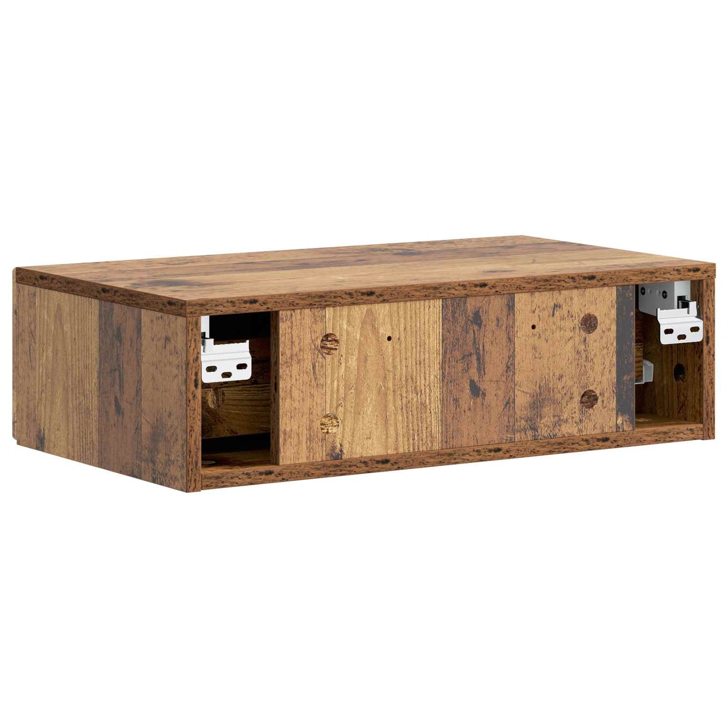 Fali oldaltábla Antik Fa 59 x 34,5 x 17 cm Szerelt Fa