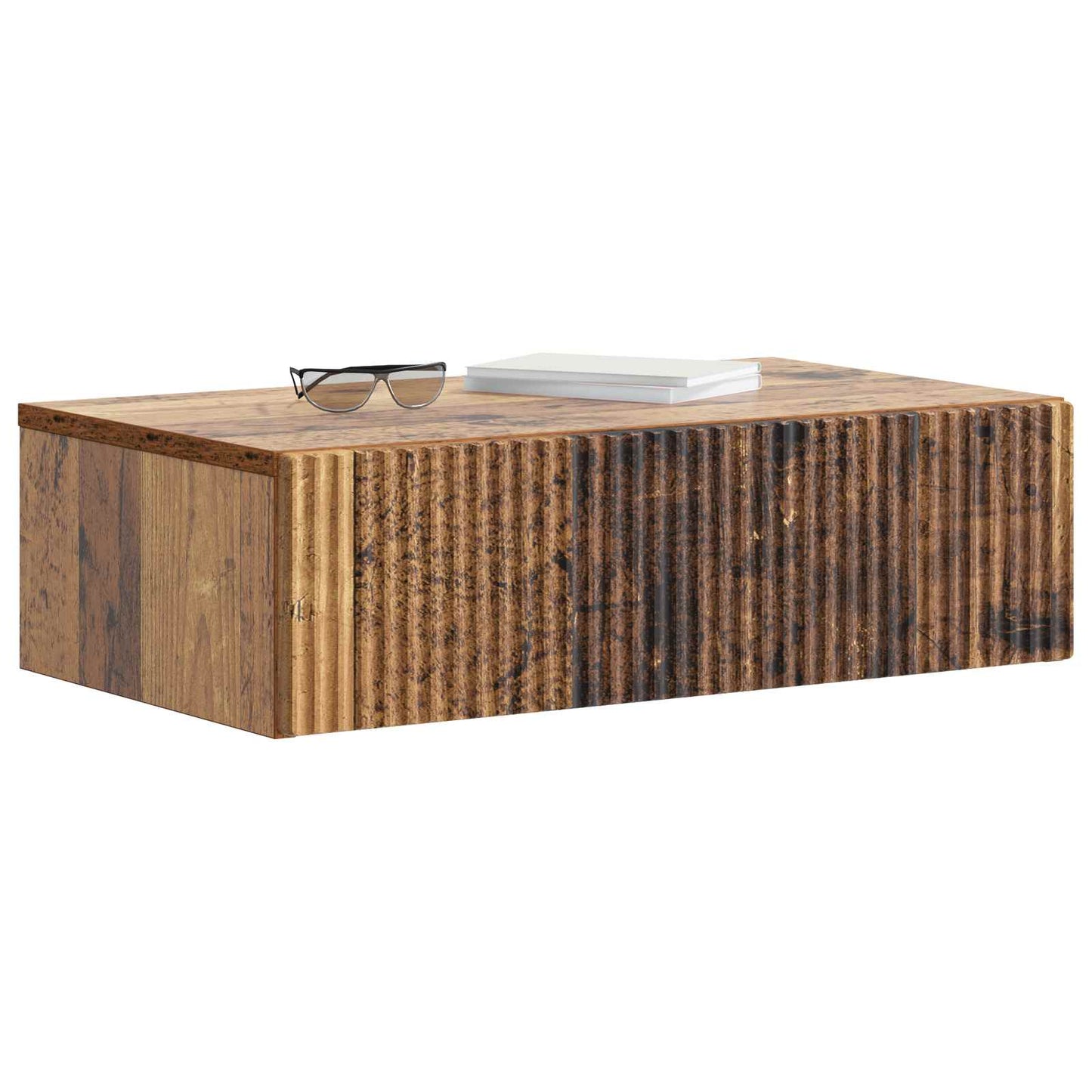 Fali oldaltábla Antik Fa 59 x 34,5 x 17 cm Szerelt Fa