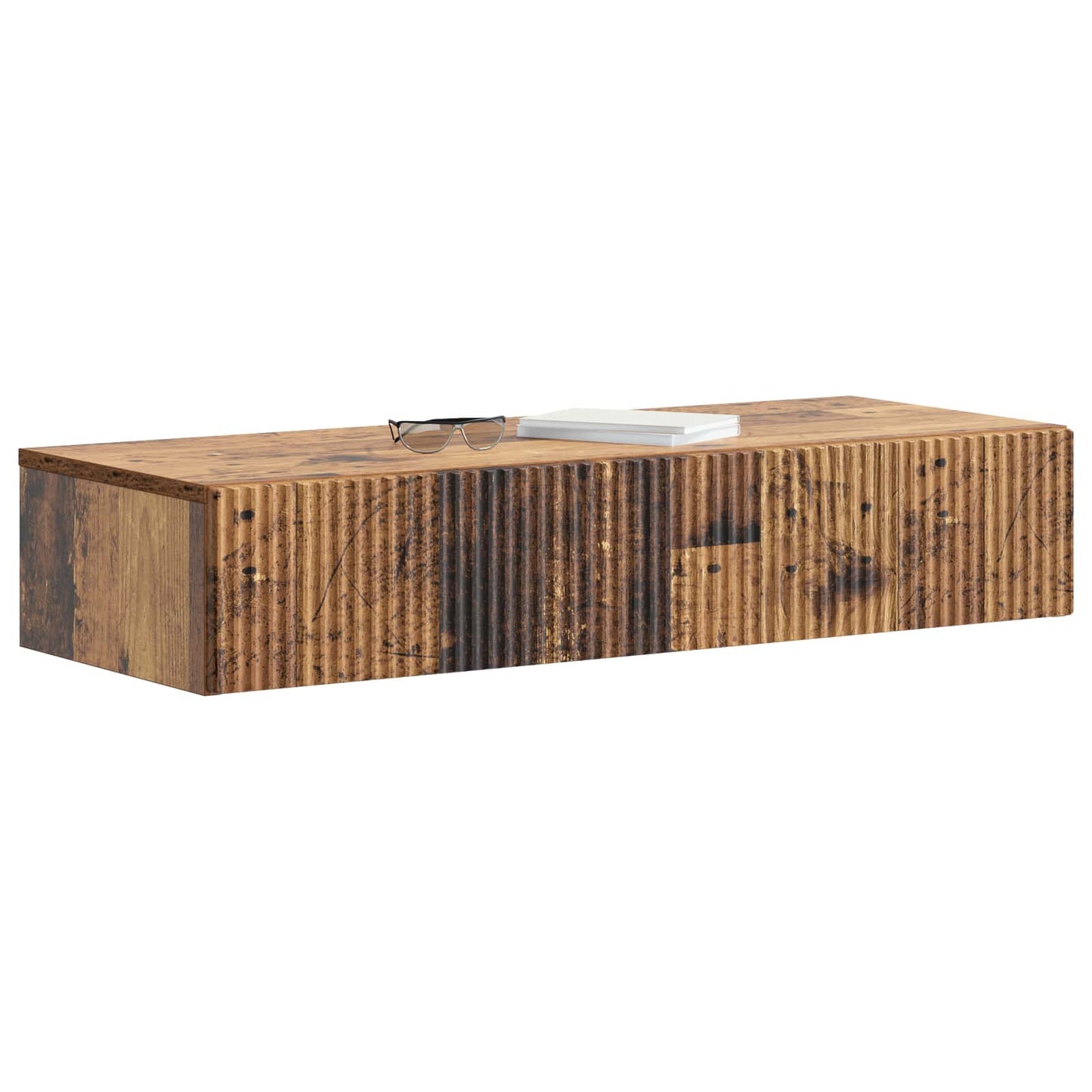 Fali oldaltábla Antik Fa 87,5 x 34,5 x 17 cm Szerelt Fa