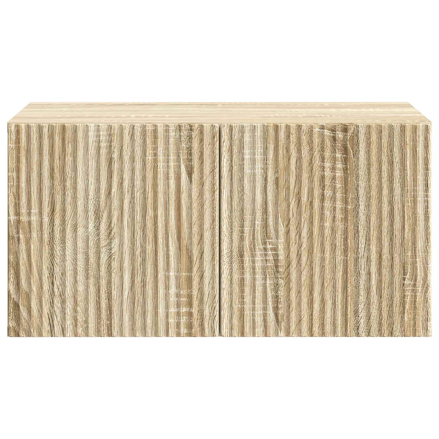 Fali TV szekrény Sonoma Tölgy 59,5 x 41 x 30 cm Szerelt Fa