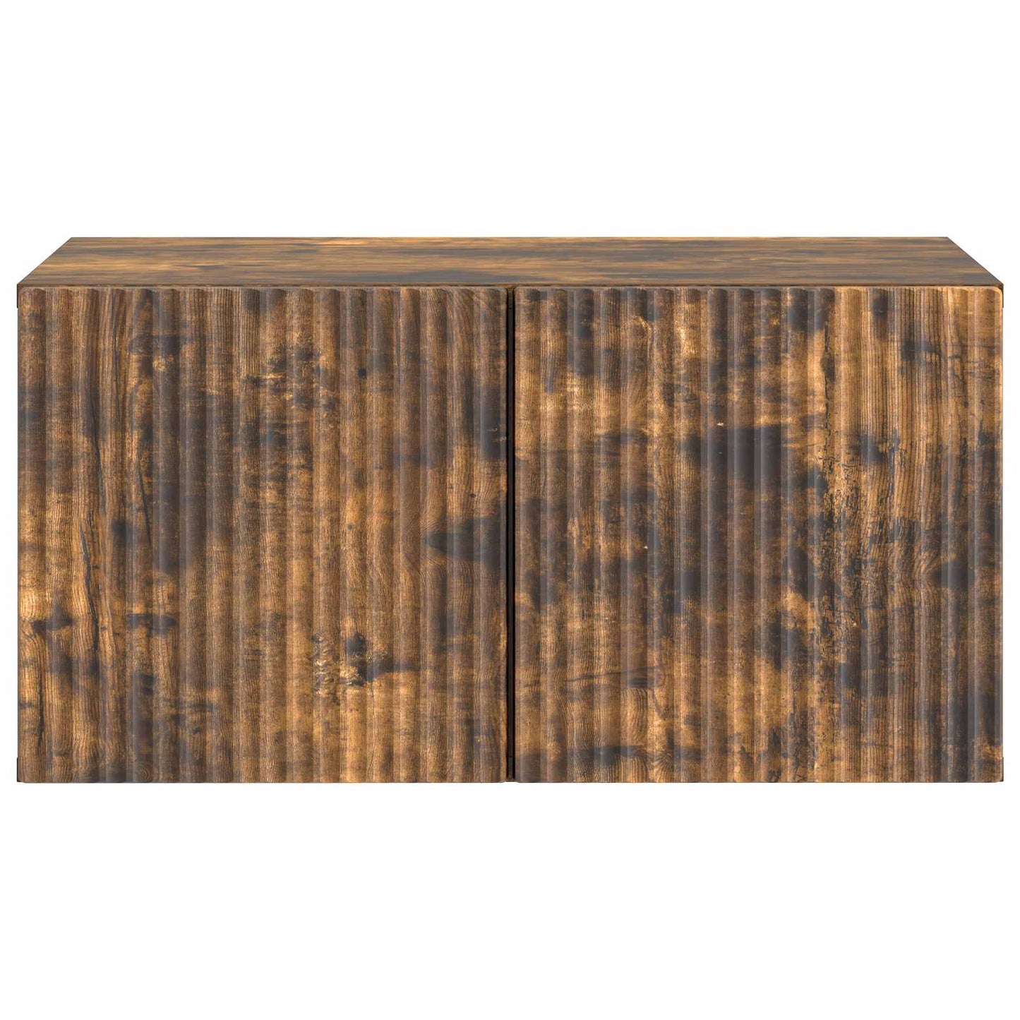 Fali TV szekrény Füstös Tölgy 59,5 x 41 x 30 cm Szerelt Fa