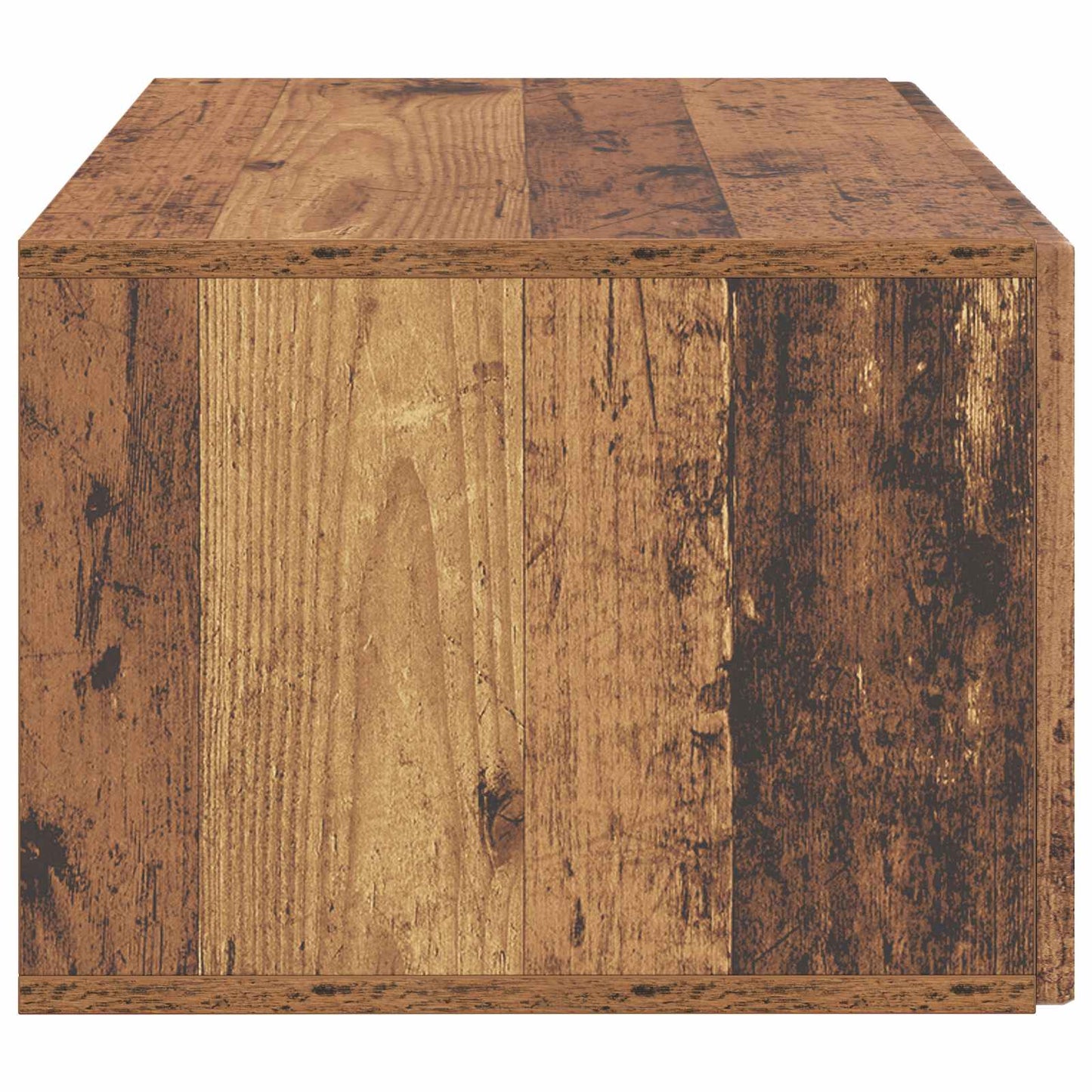 Fali TV szekrény Antik Fa 59,5 x 41 x 30 cm Szerelt Fa