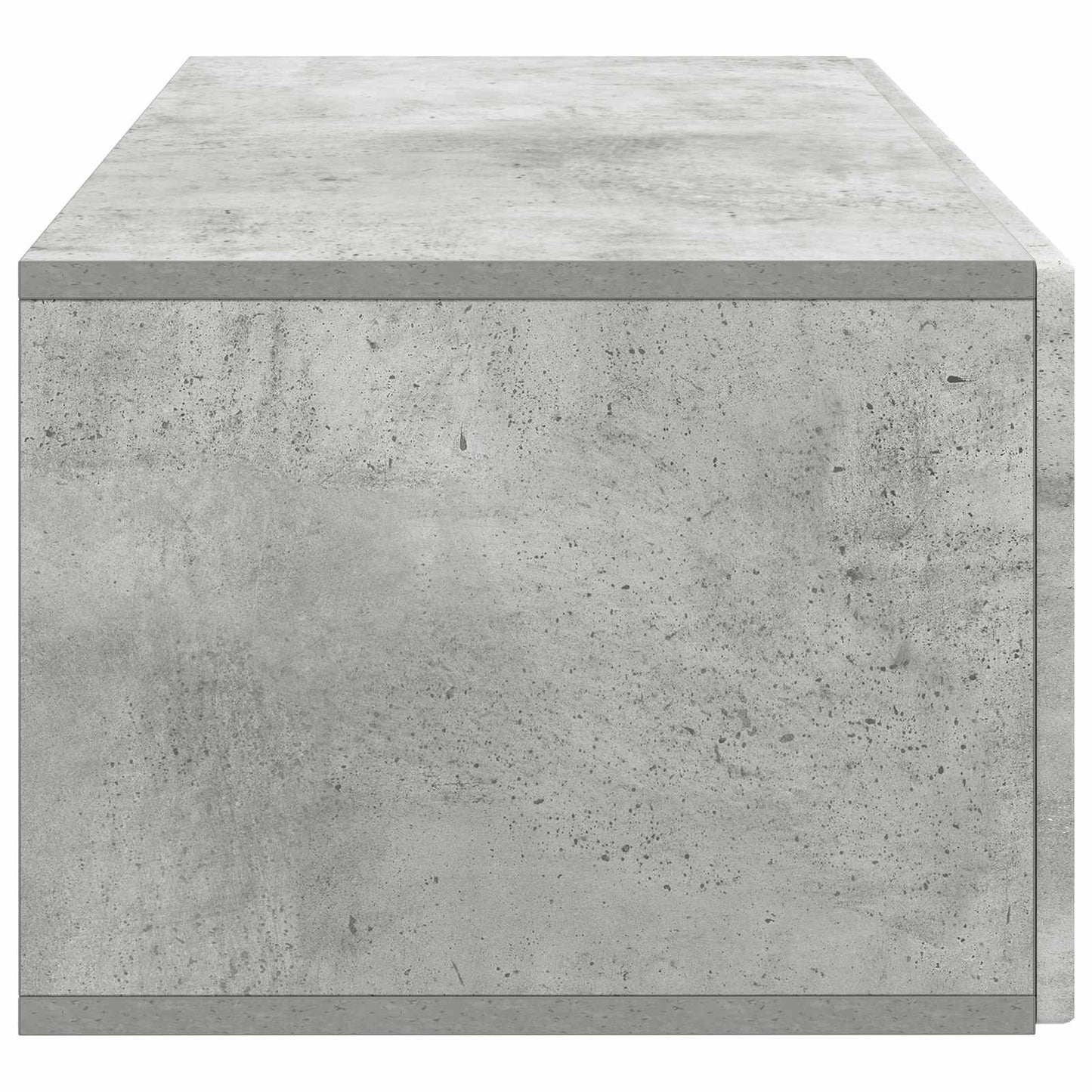 Fali TV szekrény Betonszürke 78,5 x 41 x 30 cm Szerelt Fa