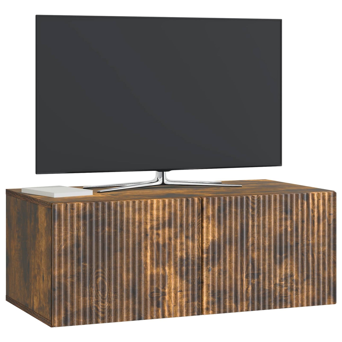 Fali TV szekrény Füstös Tölgy 78,5 x 41 x 30 cm Szerelt Fa